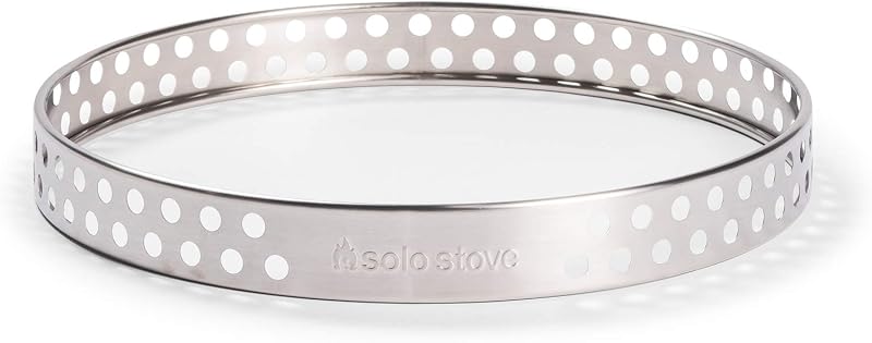 Solo Stove Yukon Stand – Durable acero inoxidable 304, resistente al calor, accesorio portátil para fogatas elevadas para uso seguro en cubiertas y camping – Ideal para fogatas sin humo y chimeneas al aire libre