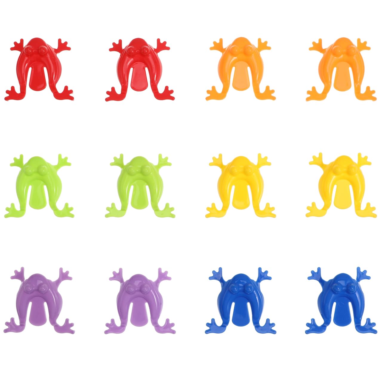 jojofuny Lot de 24 Jouets à Sauter Grenouille pour Tout-Petits garçons en Plein air garçon Jouets de Bain pour Tout-Petits Jouets éducatifs pour Enfants Jouets d'extérieur pour Enfants Mini Animal