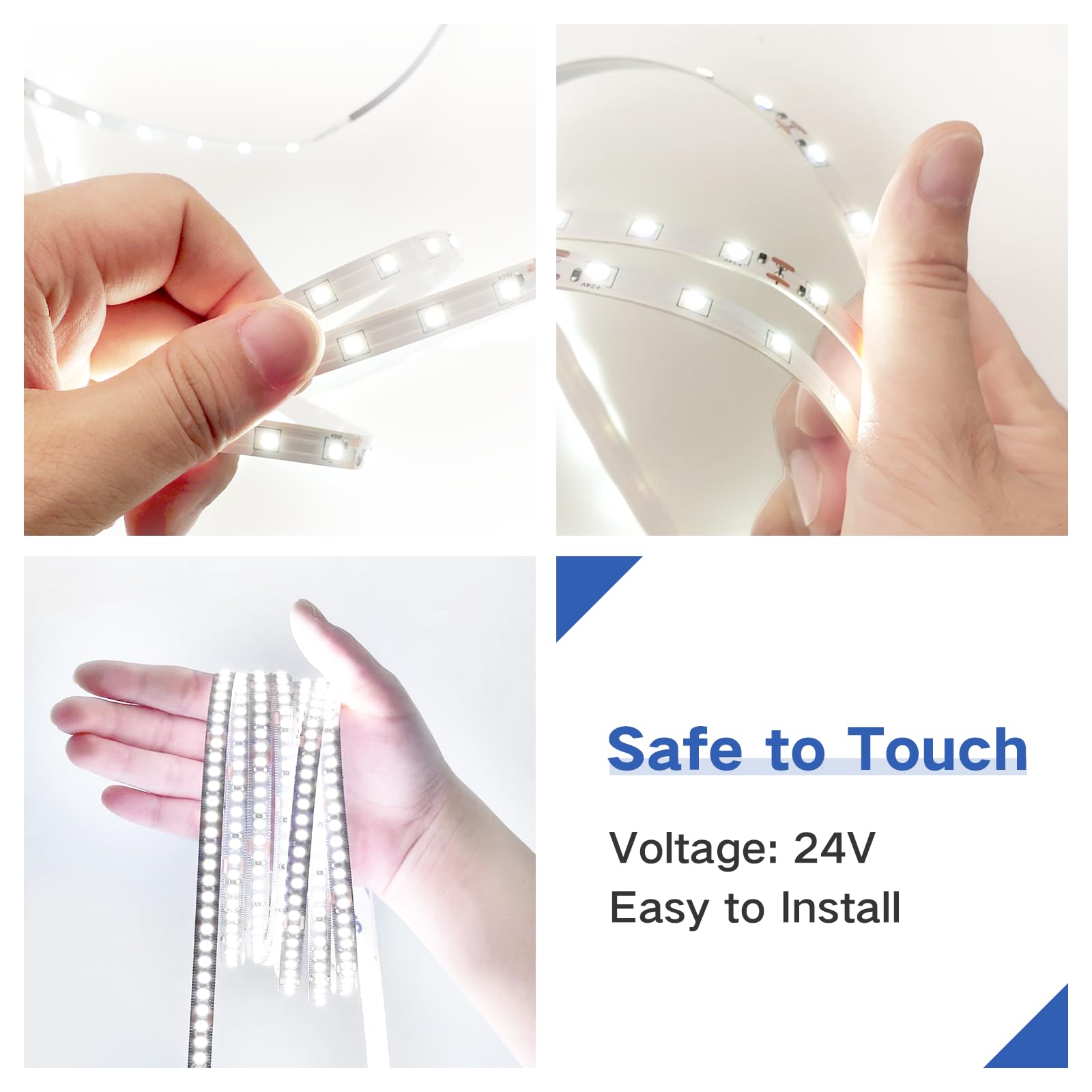 Amazon.com: Small Led Light Strip, 12V Updated 24V Dimmable