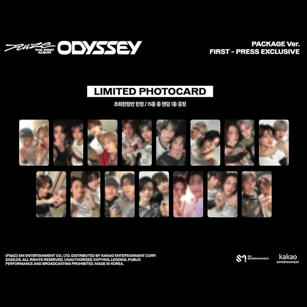 Amazon.com: RIIZE - The 1st Album [ODYSSEY] (PACKAGE - EARTH Ver