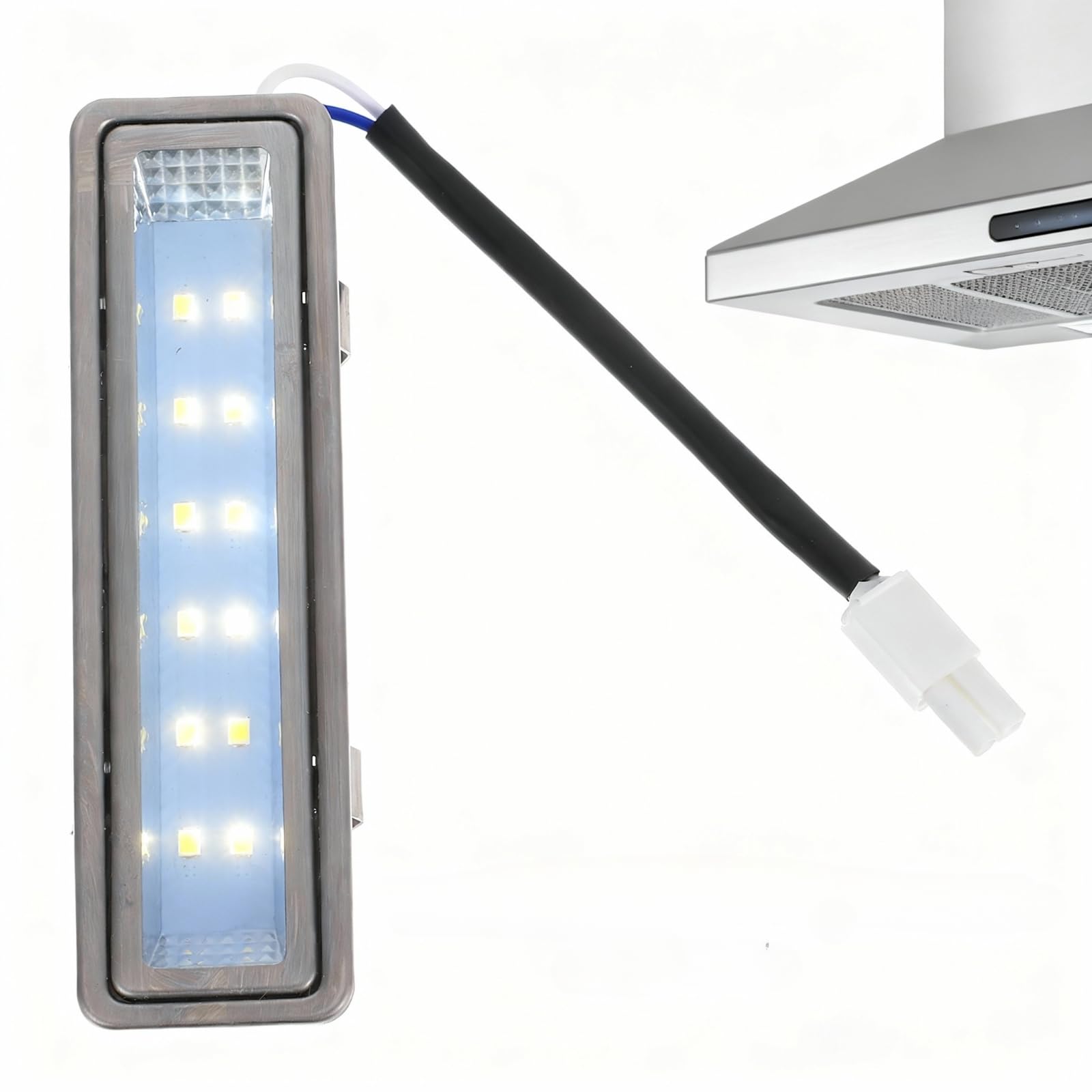 NOLITOY Leuchtmittel für Backöfen & Herde Led Backofenlampe Lampe Motorhaube: silberfarben Küche Tischdeko für Haushalt Küche und Bad Wohnzimmer Garten Büro für Haushalt