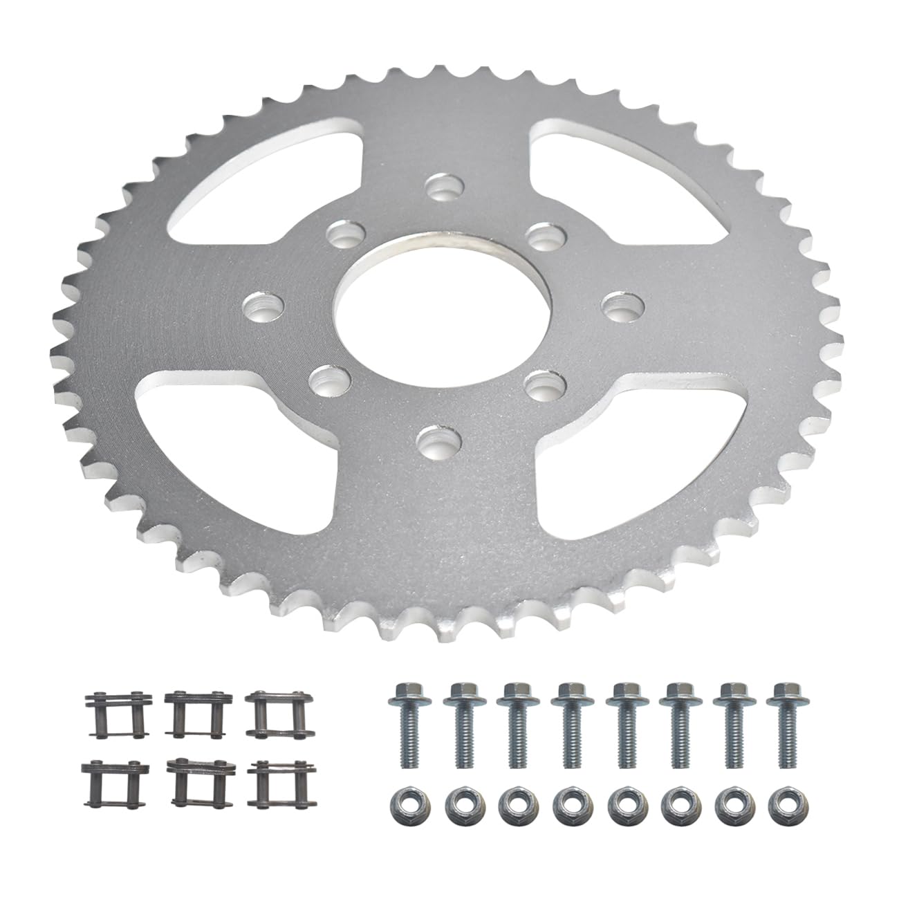 #40/41/420 Chain 48T 8 Holes Sprocket for Predator 212cc 196cc 6.5hp Go Kart Mini Bike Drift Trike Heavy Duty Dune Buggies Parts
