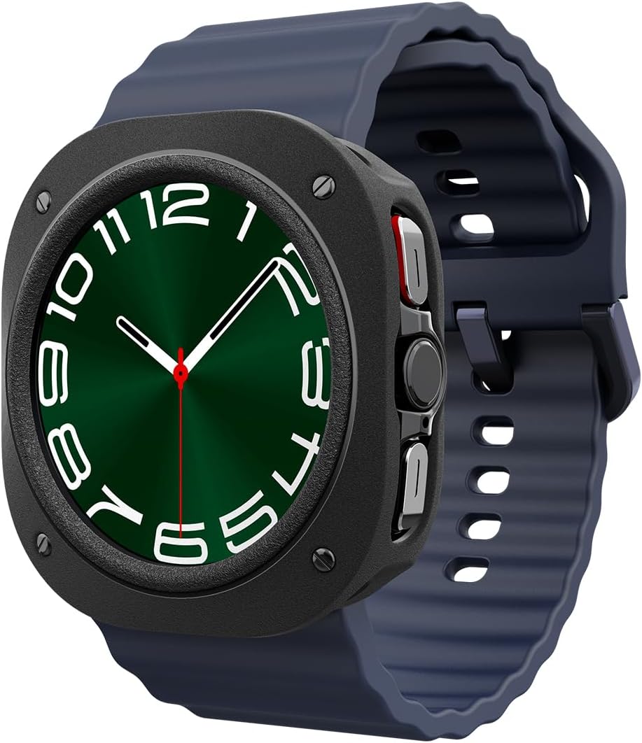 CaseologyVault Compatible with Samsung Galaxy Watch Ultra Case (2024) - Matte Black