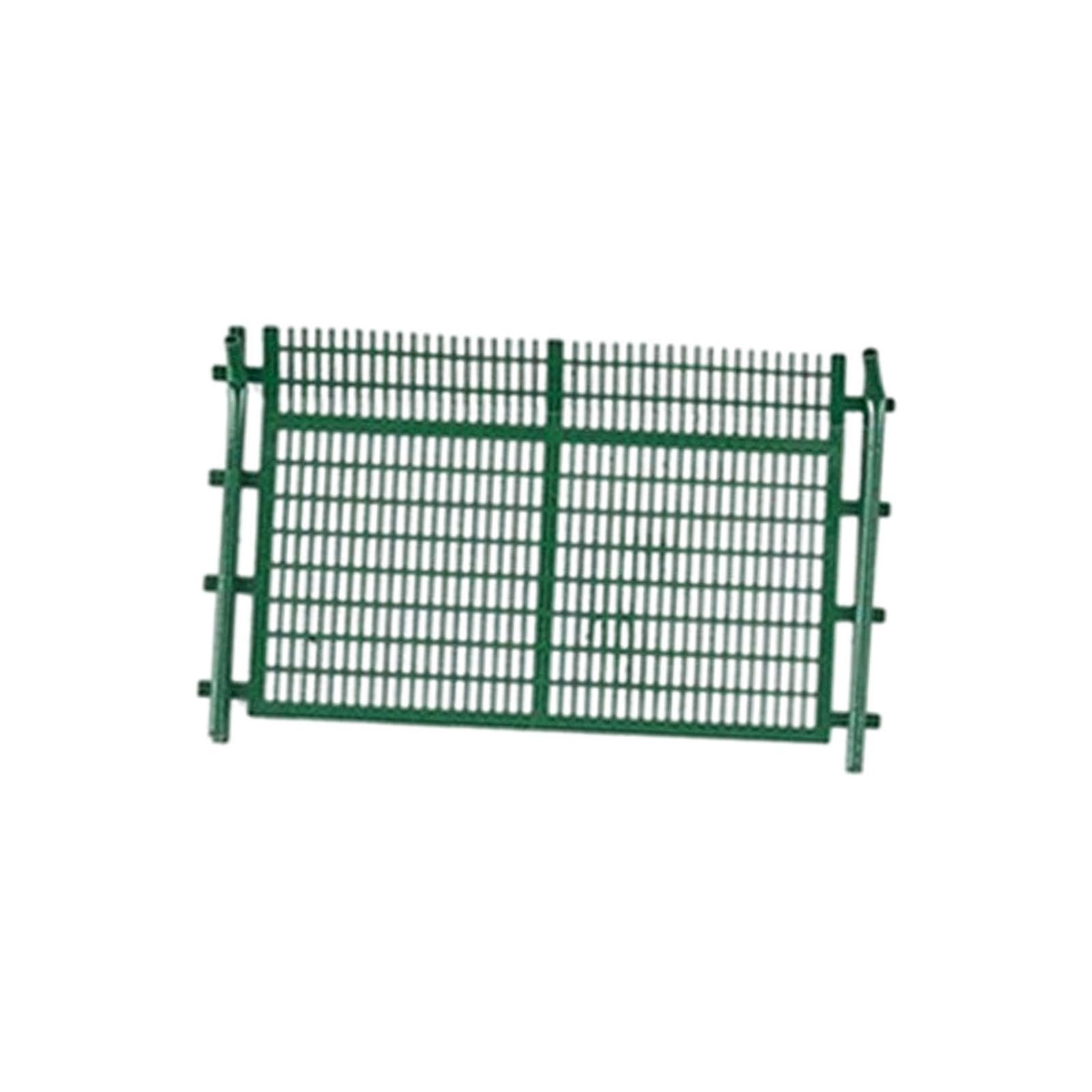 1/64 Scale Miniature Fence Model for Miniature Landscape Fairy Garden Green 1 grids-image-11