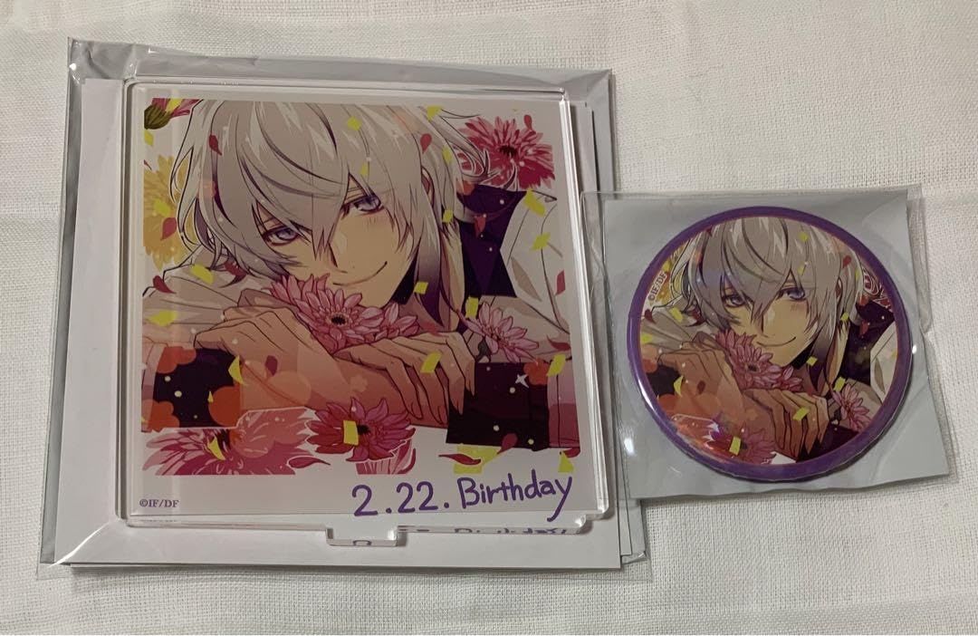 カラーマリス アクスタ 缶バッジ 榎本峰雄セット アクリルスタンド 冬