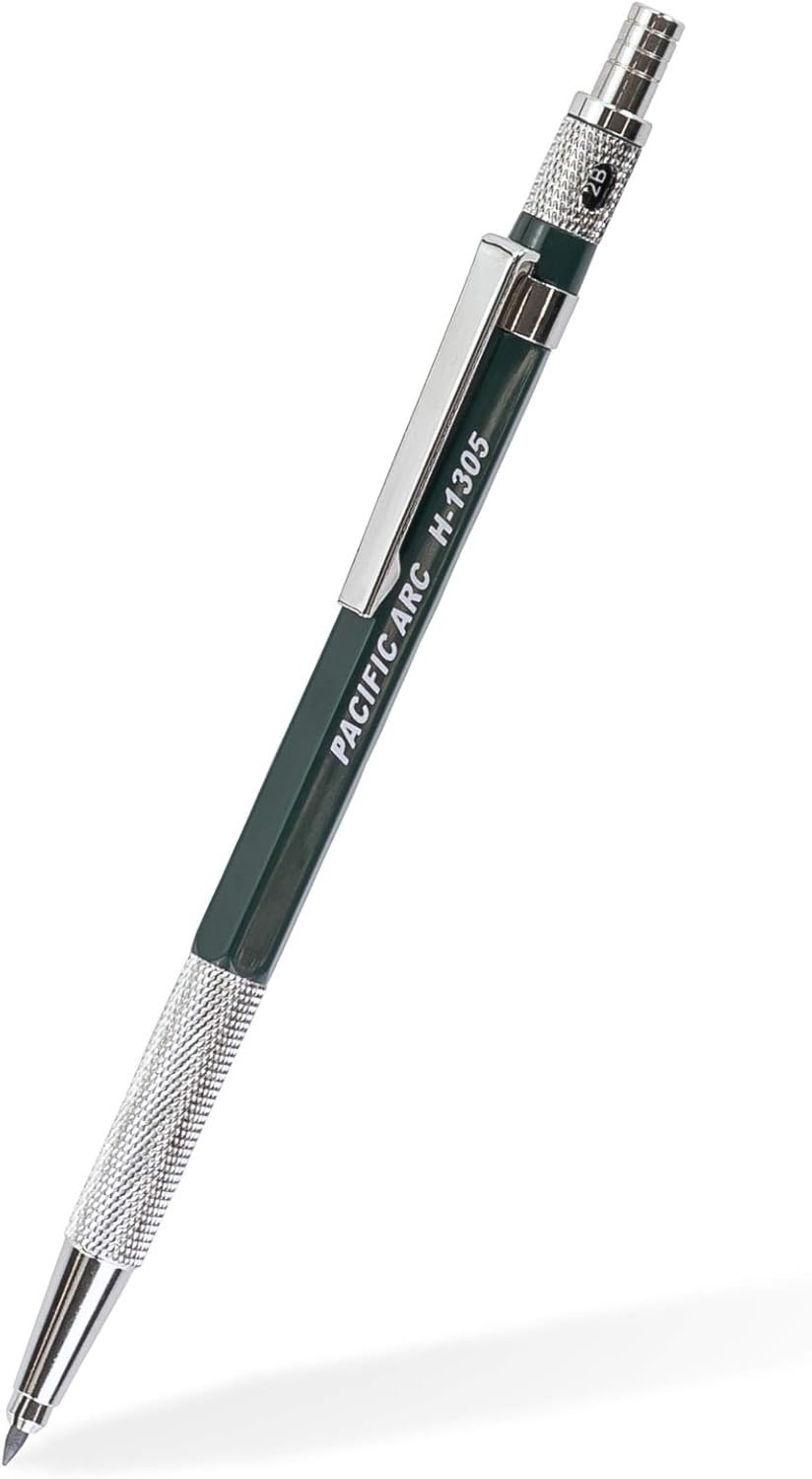 Pacific Arc 2mm Lead Holder and Lead Sharpener, Green
