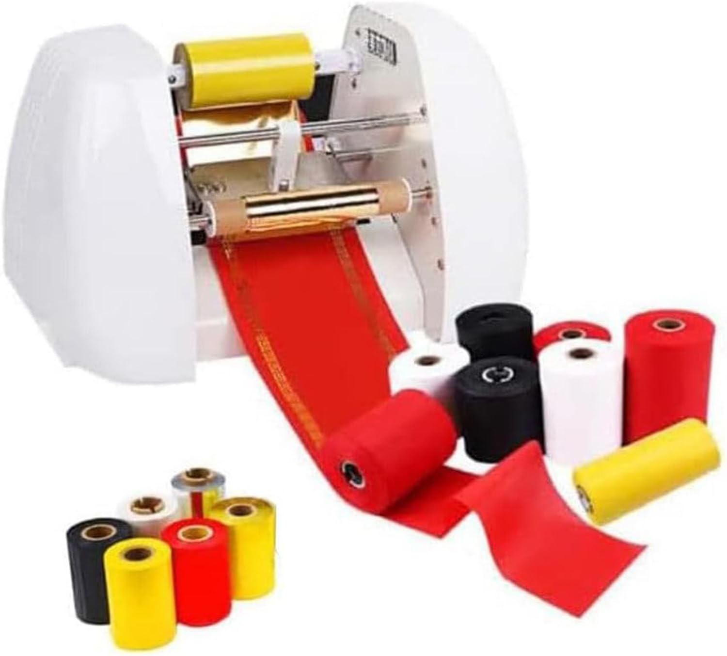 Macchina per Stampante a Nastro di Raso Stampante a Nastro Digitale, Macchina da Stampa per Stampa a Caldo, velocità 100 m/h, Macchina da Stampa per Confezioni Regalo per Stampa a Caldo