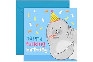 CENTRAL 23 Happy Fucking Birthday Card