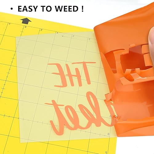 Miniatura 5 de Vinilo HTV para planchar de 12 pulgadas por 12 pies, rollo de vinilo HTV de transferencia de calor para rollos de vinilo HTV para todas las máquinas