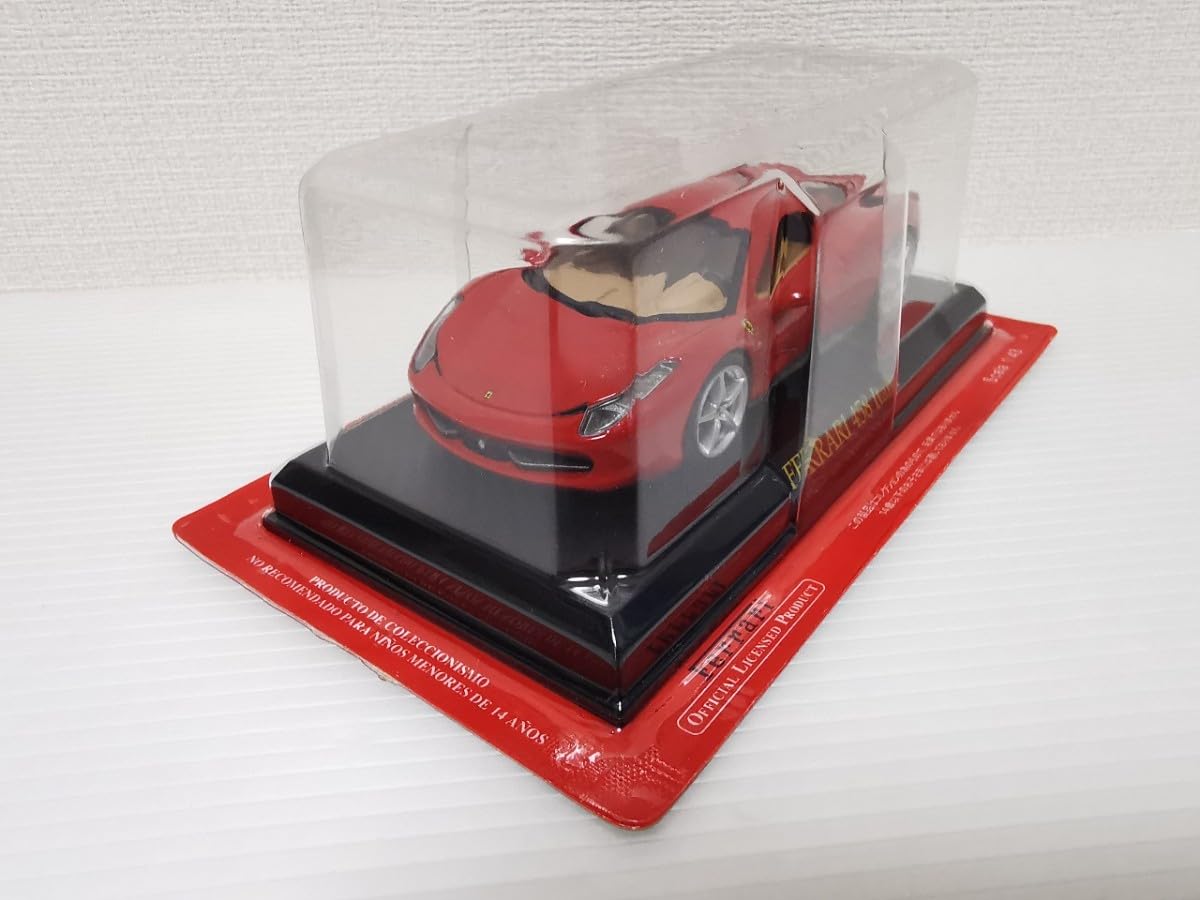 Amazon | アシェット フェラーリコレクション FERRARI 458 Italia 1/43