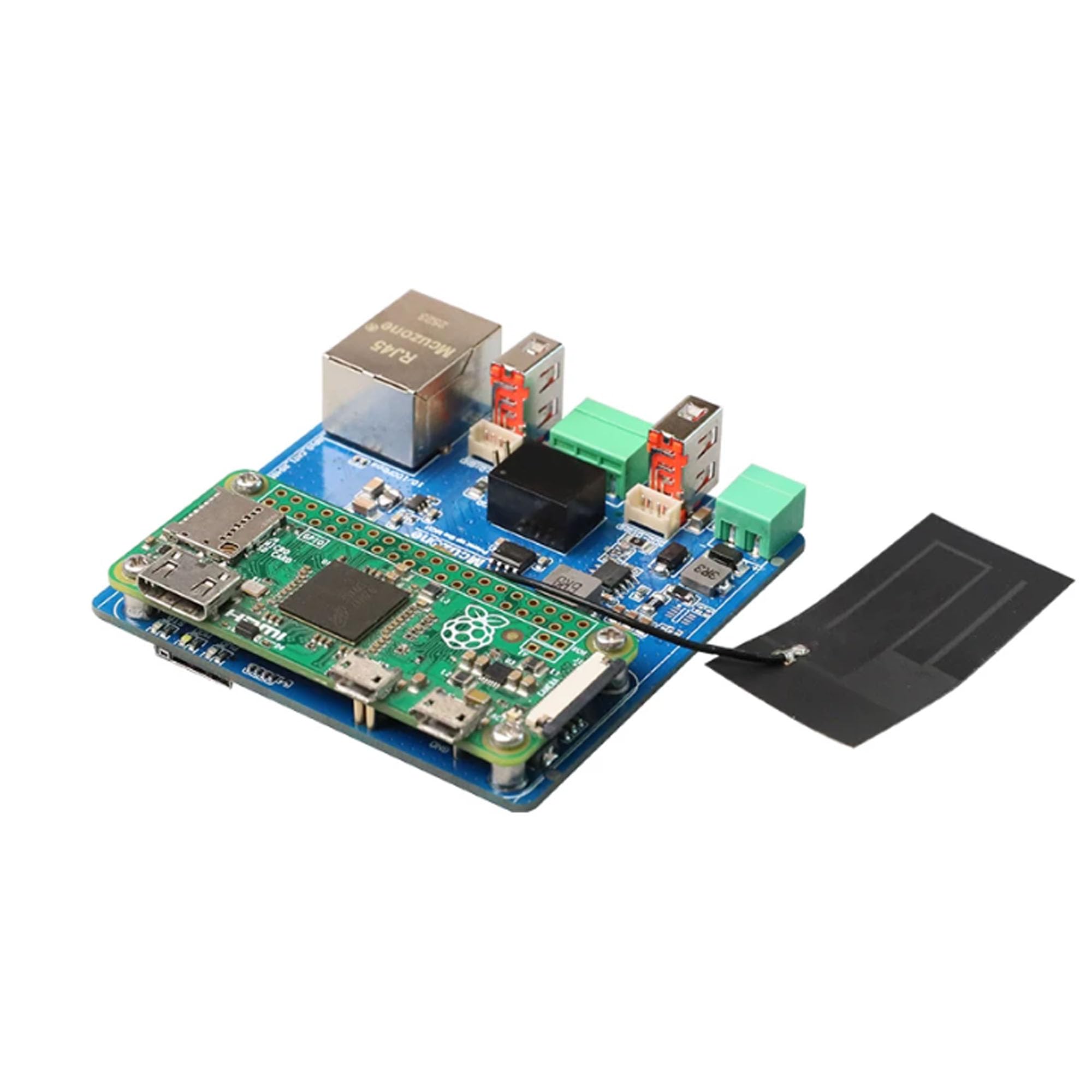 Scheda di espansione per Raspberry Pi Zero 2 W, scheda madre con RS485 e CAT.1 4G LTE, ingresso 9-24 V, con RTC