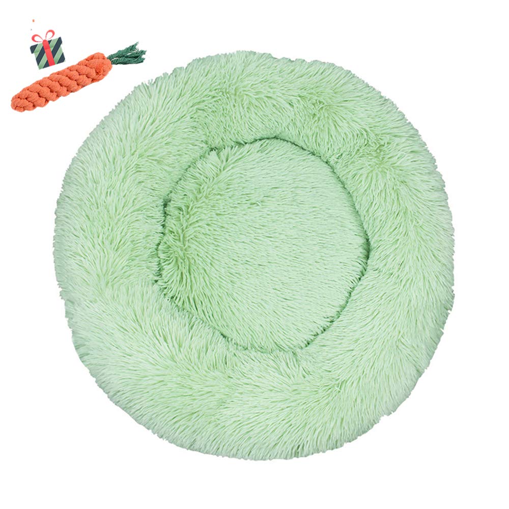 Panier rond pour chien Chickw1 lit chat peluche lavable 100cm