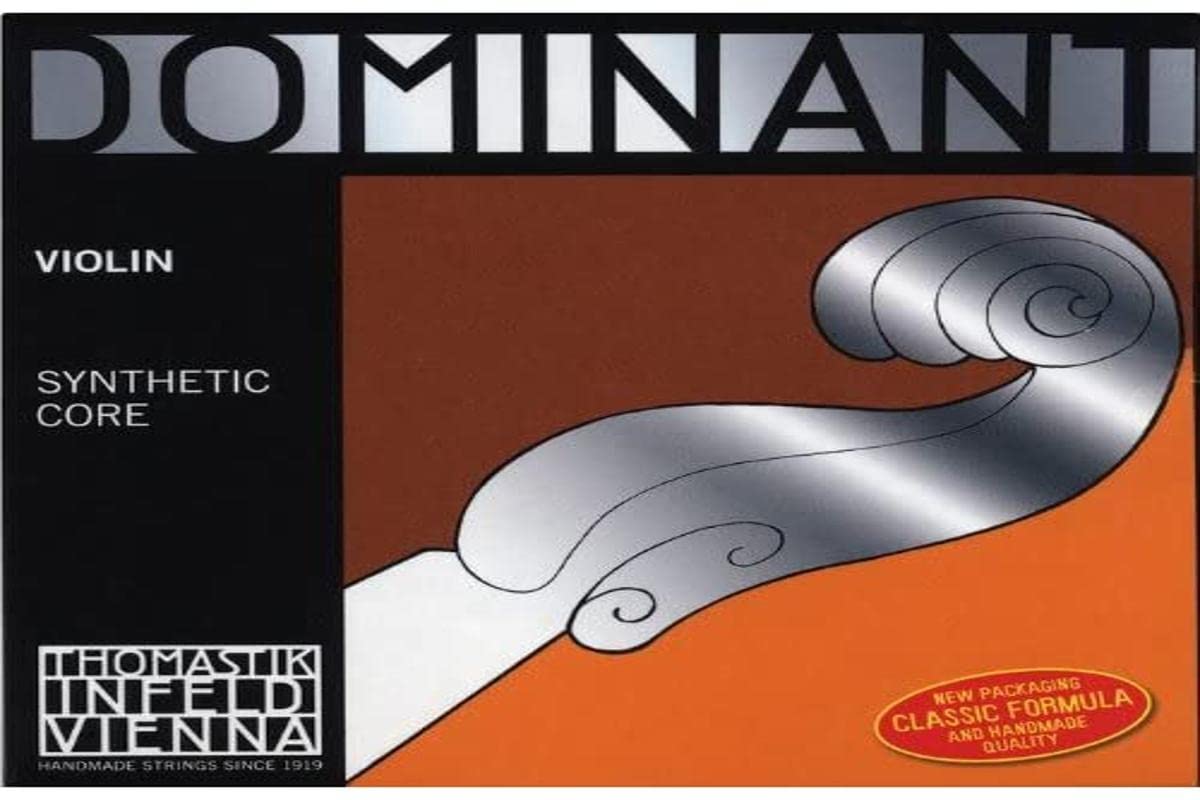 Thomastik Single string for Violin 4/4 Dominant - E-string Steel Blank, Strong, Loop End