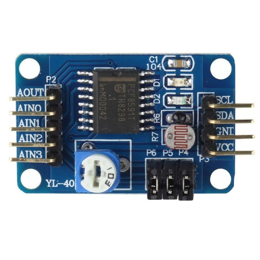 DollaTek AD/DA del módulo del Sensor del convertidor PCF8591 para Arduino y Frambuesa Pi
