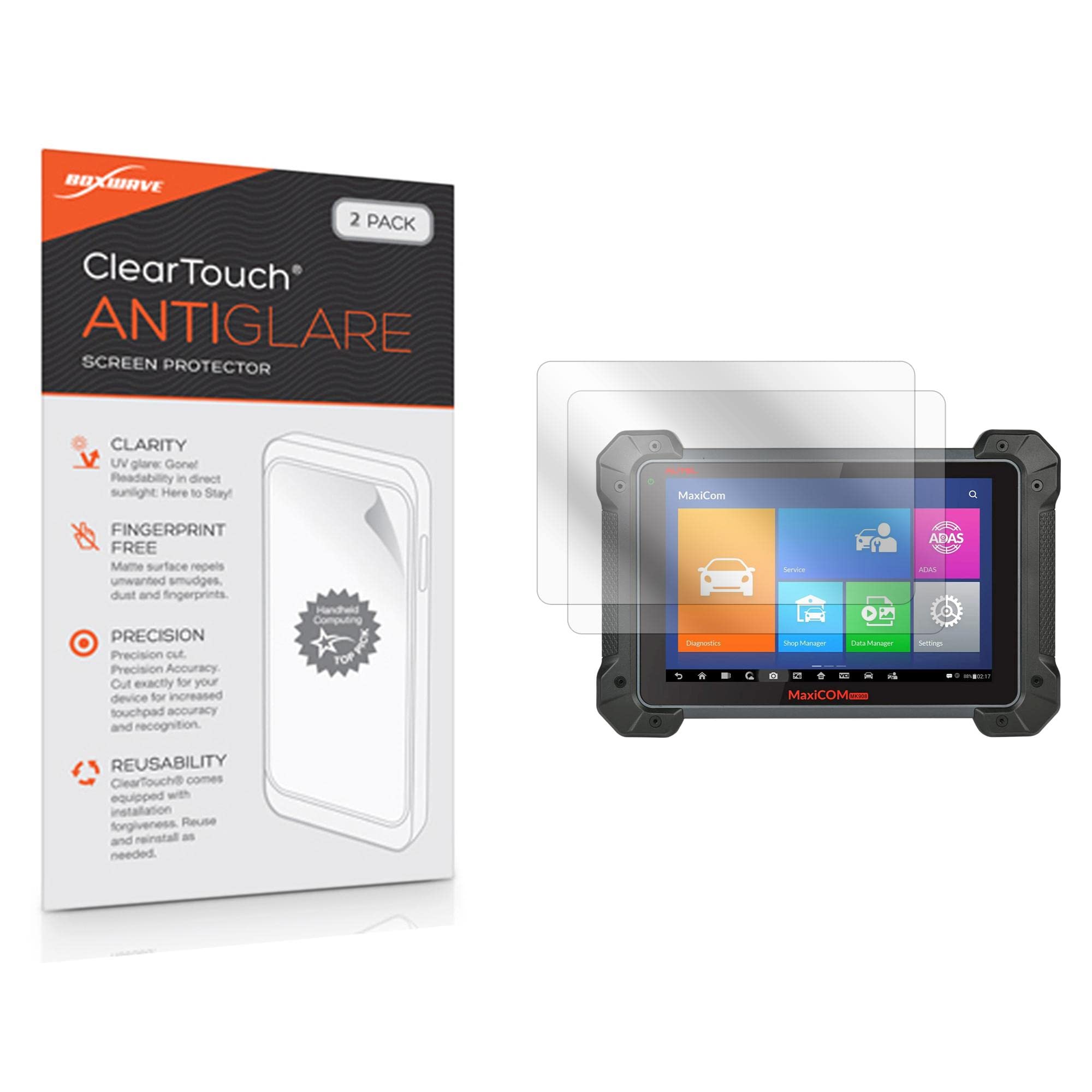 Protector de pantalla Autel MaxiCOM MK908 BoxWave adiós a la grasa y arañazos con este kit doble 8