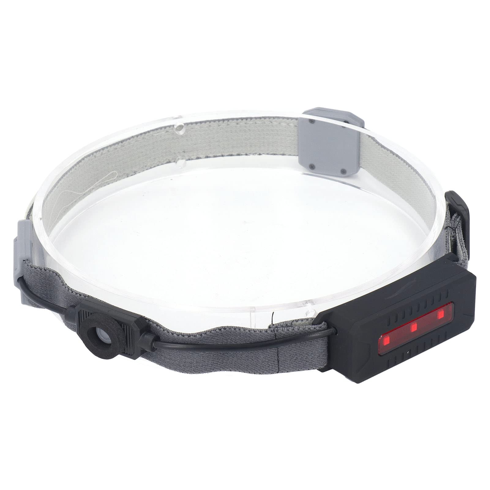 Linterna frontal recargable de 1000 lm, carga USB, linterna frontal LED para pesca, senderismo, camping, ligera, correa ajustable, brillante, portátil, larga duración de la batería