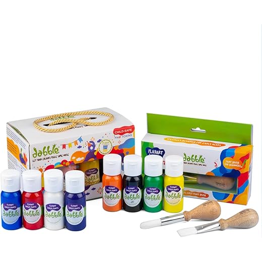 Dabble Non-Toxic Finger Paint Set