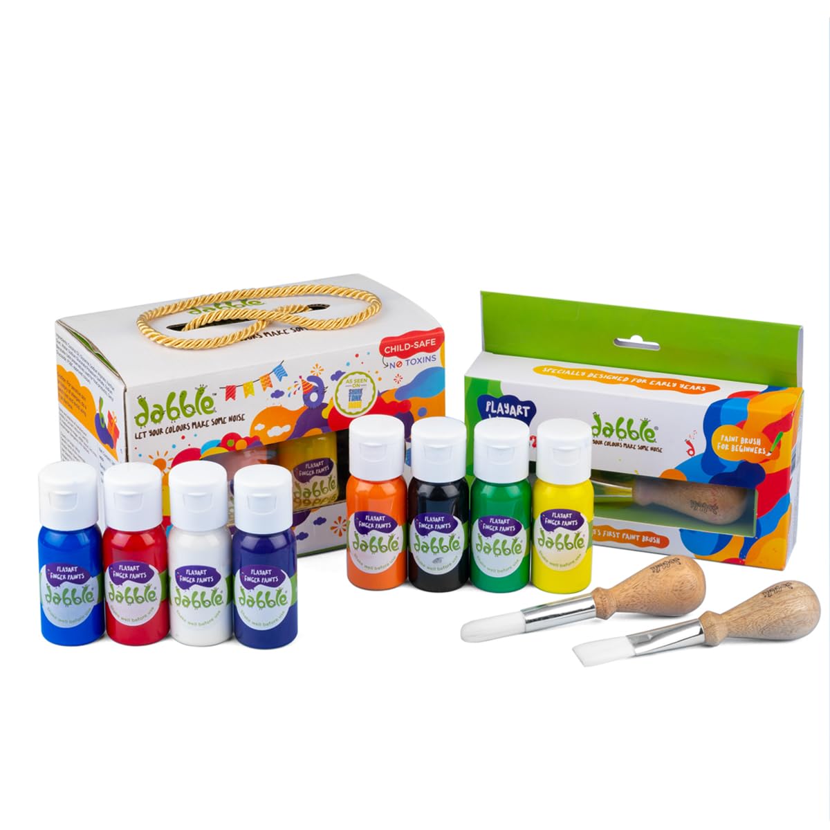 See full amazon price history chart for dabble Non-Toxic Finger Paint with Brushes Set for Kids | Non-Toxic, Child-Safe, Washable Finger Paints and Easy-to-Grasp Jumbo Brushes/Learning and Educational Gift Pack/Art and Craft Activity dabble Non-Toxic Finger Paint with Brushes Set for Kids | Non-Toxic, Child-Safe, Washable Finger Paints and Easy-to-Grasp Jumbo Brushes/Learning and Educational Gift Pack/Art and Craft Activity (B0CV17BBLG) Amazon Price History, Amazon Price Tracker