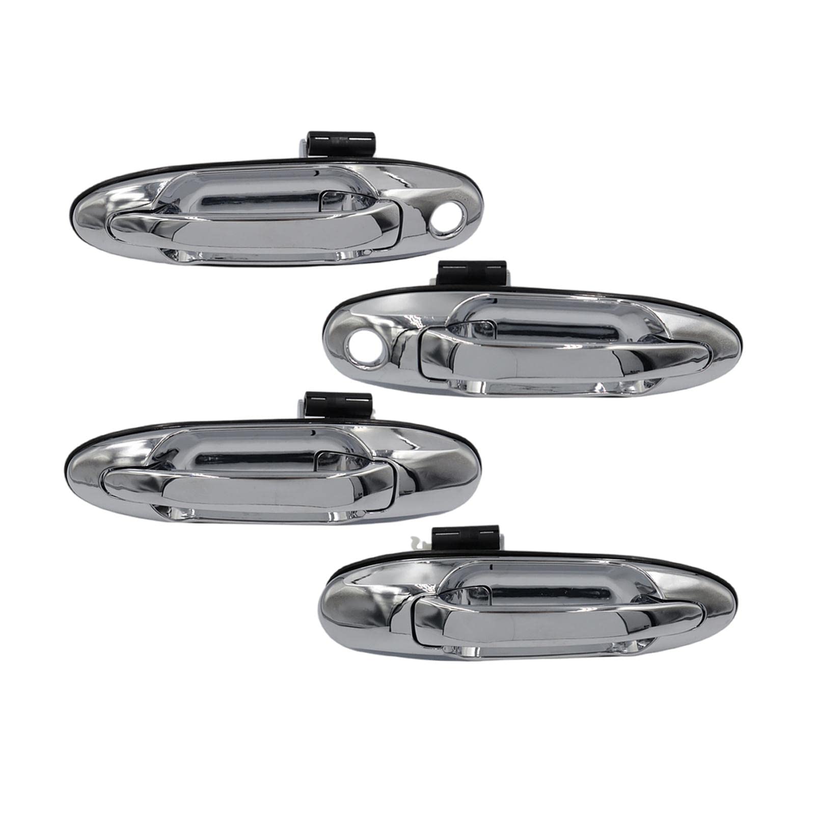 Lyla® 4Pcs Outside Door Handle Silver for Toyota 69220-60061