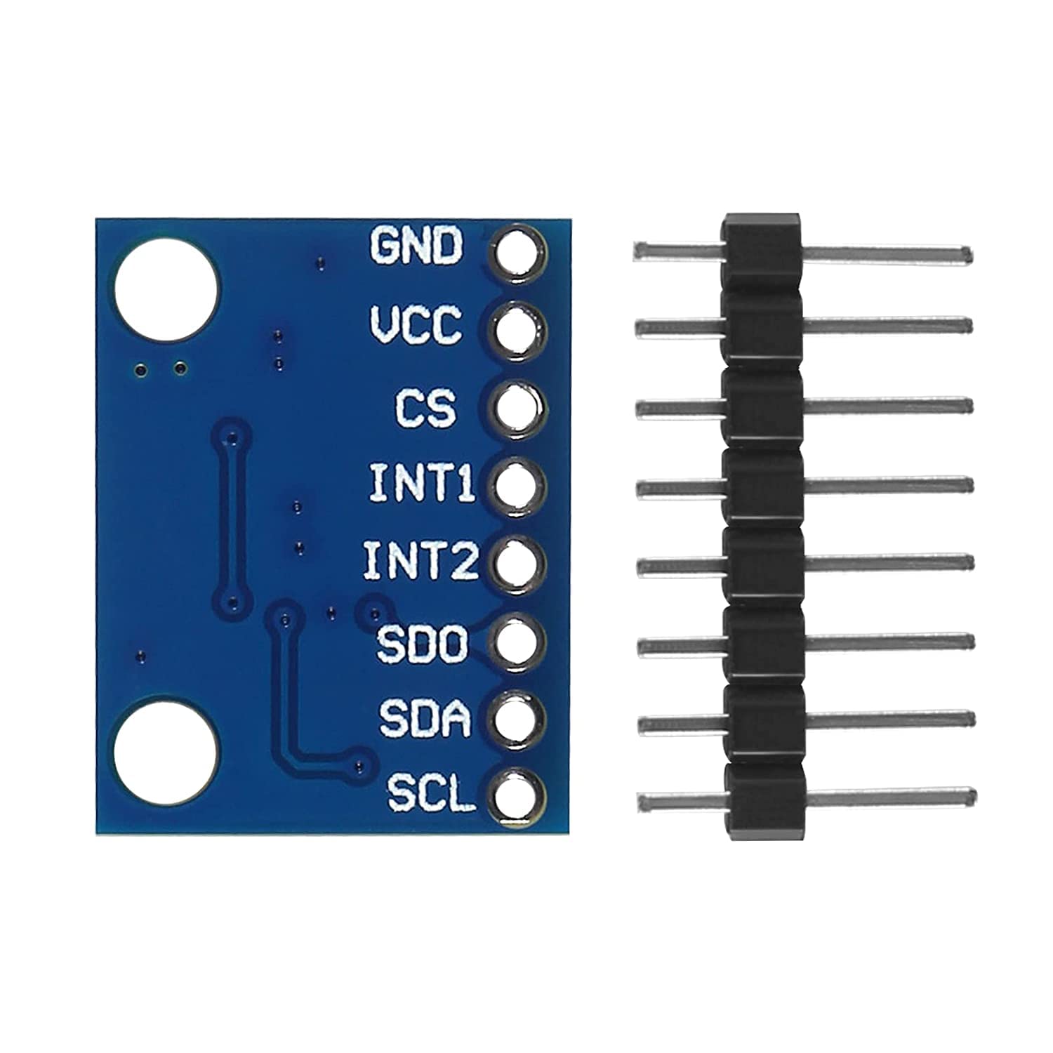 Module Accéléromètre ADXL345 3 Axes - Pour Arduino, IIC/SPI, Plage ±16g, 4 Pièces