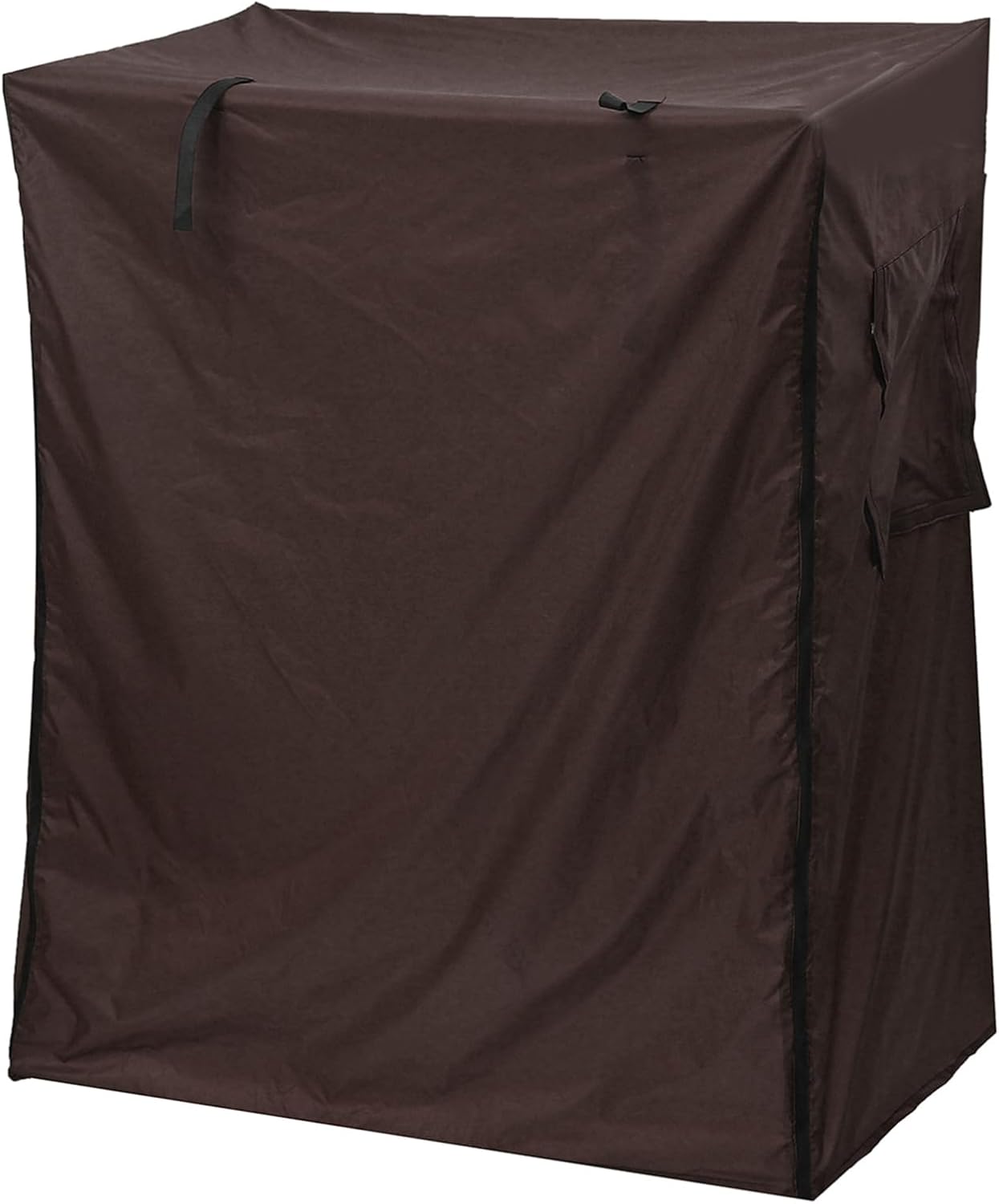 Bird Cage Cover Waterproof Dustproof Windproof 97x60x130cm Polyester Fiber for Large Bird Cages (Coffee)