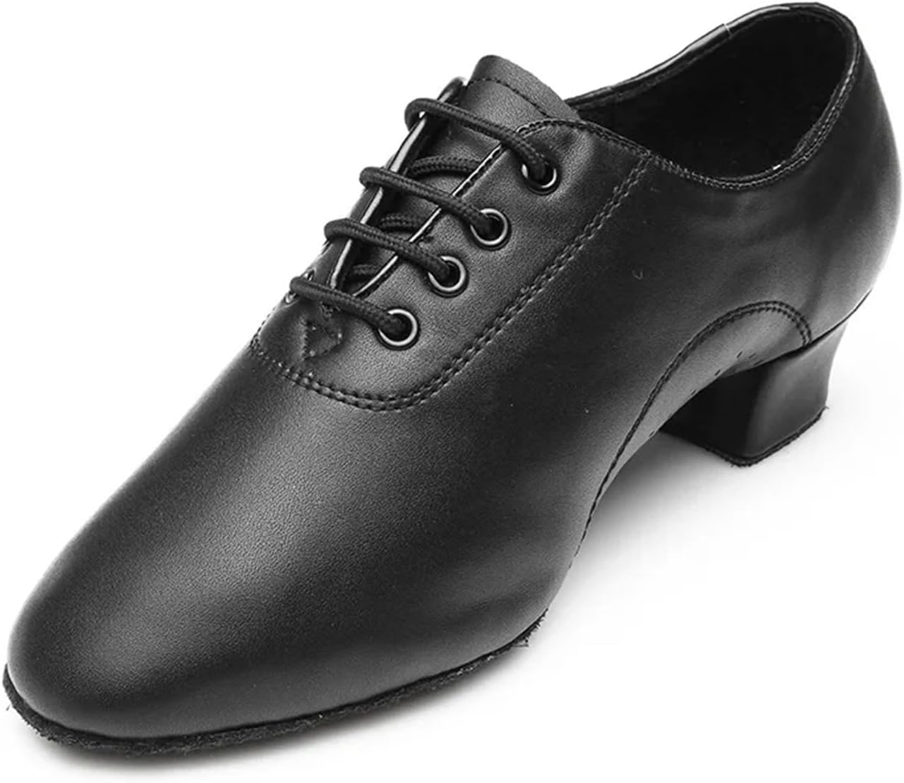 Men Standard Dance Shoes Shoe Leather Low-Heel Practice Competition Dancing Shoes for Kids Boys Dance Sneakers