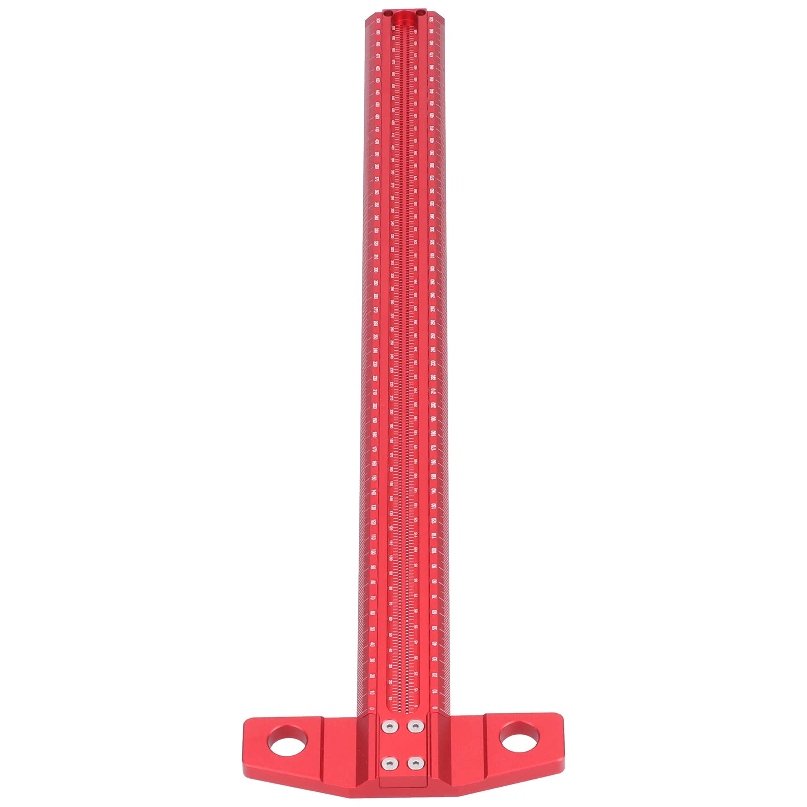 Fafeicy Escuadra en T, Herramienta de Marcado de Precisión de Aleación de Aluminio para Dibujo de Carpintería, 300mm con Extraíble, Marco de Carpintero (500 mm)