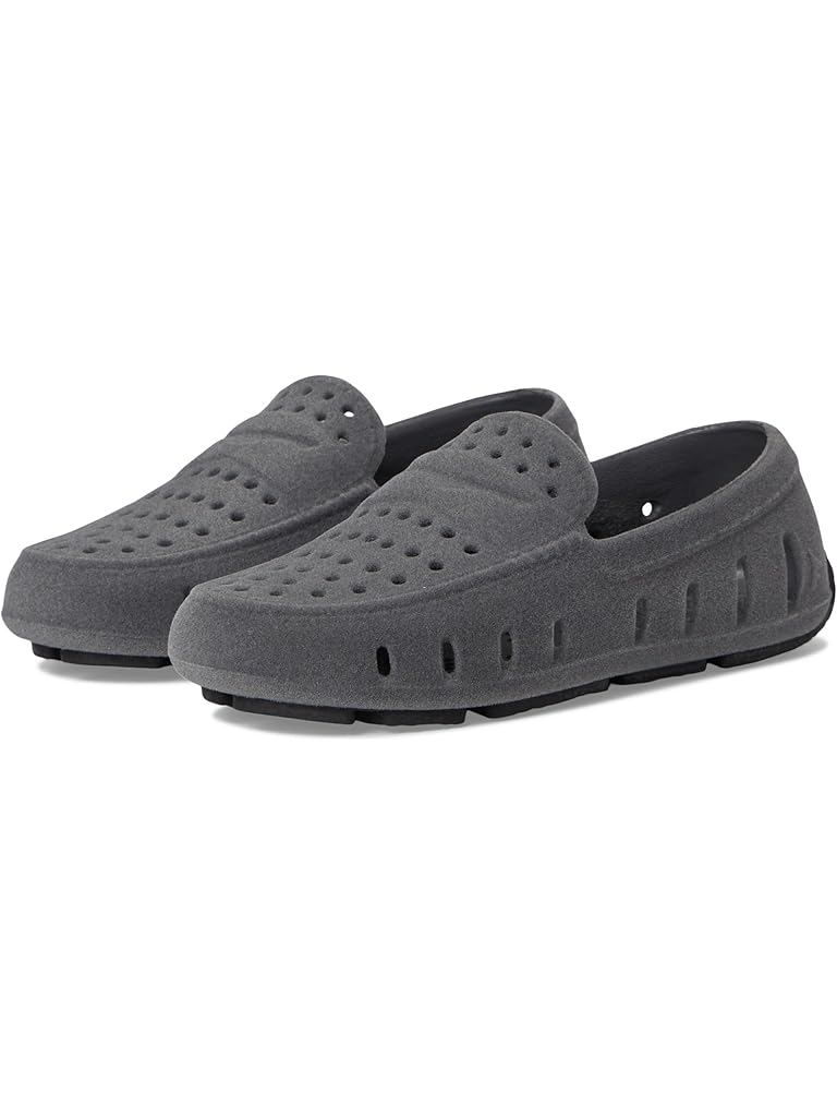 Black Floafers Prodigy Driver Faux Suede (Toddler/Little Kid/Big Kid)