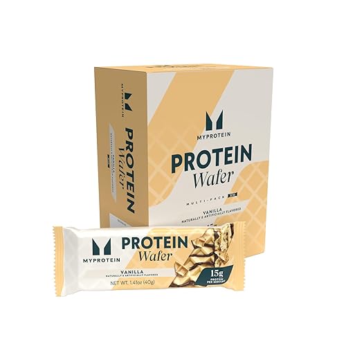 Myprotein Protein Bars, Crispy Protein Wafers, 15g High Protein Snacks,