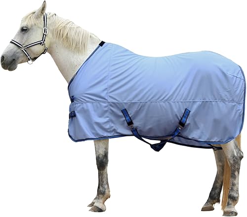 Miniatura 13 de Comfy Mesh Horse Fly Sheet Equine Summer Sheets Stand Neck White 63 Verde