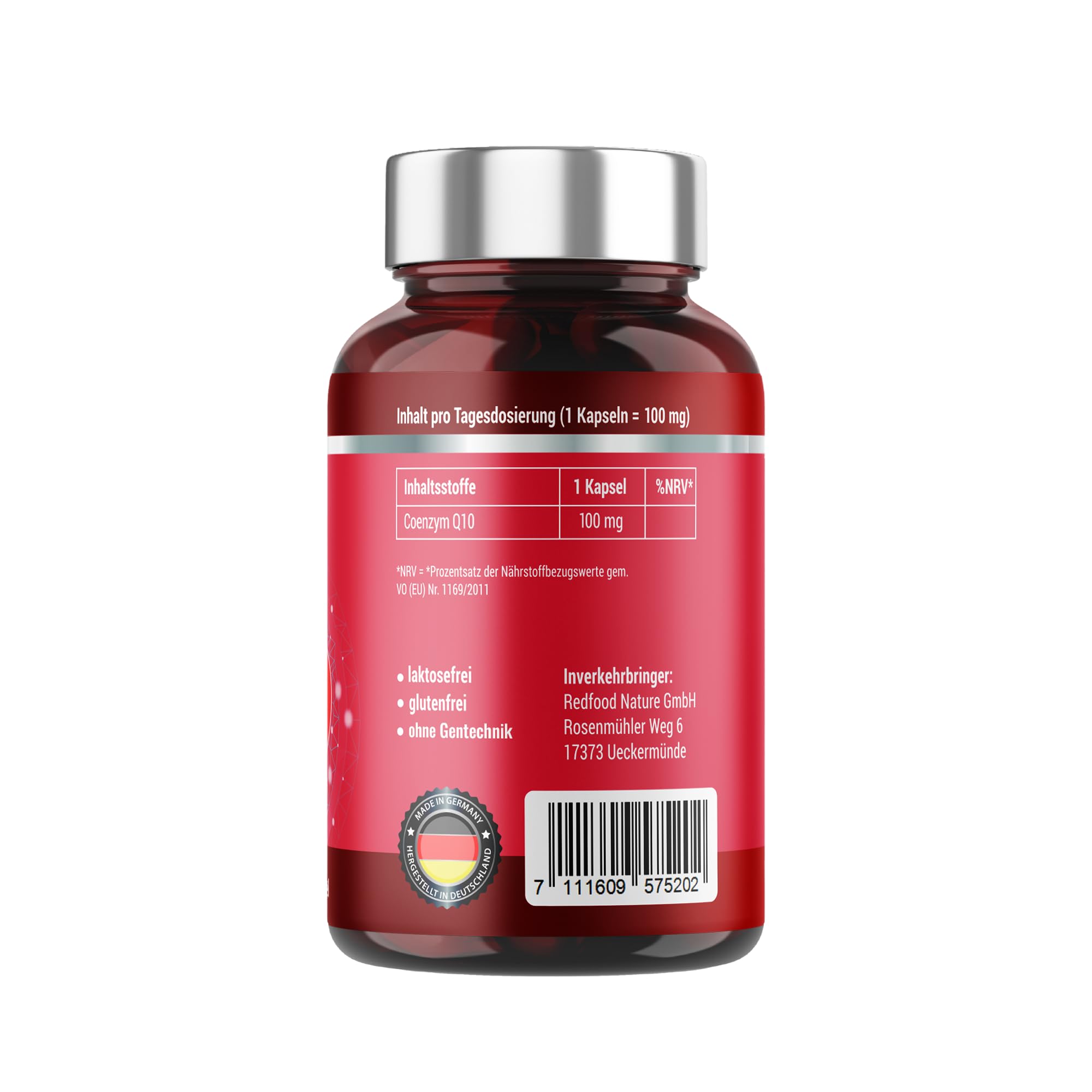 COENZYM Q10 UBICHINON 100 mg VEGAN 240 COENZYM Q10 KAPSELN HOCHDOSIERT 8 MONATSKUR