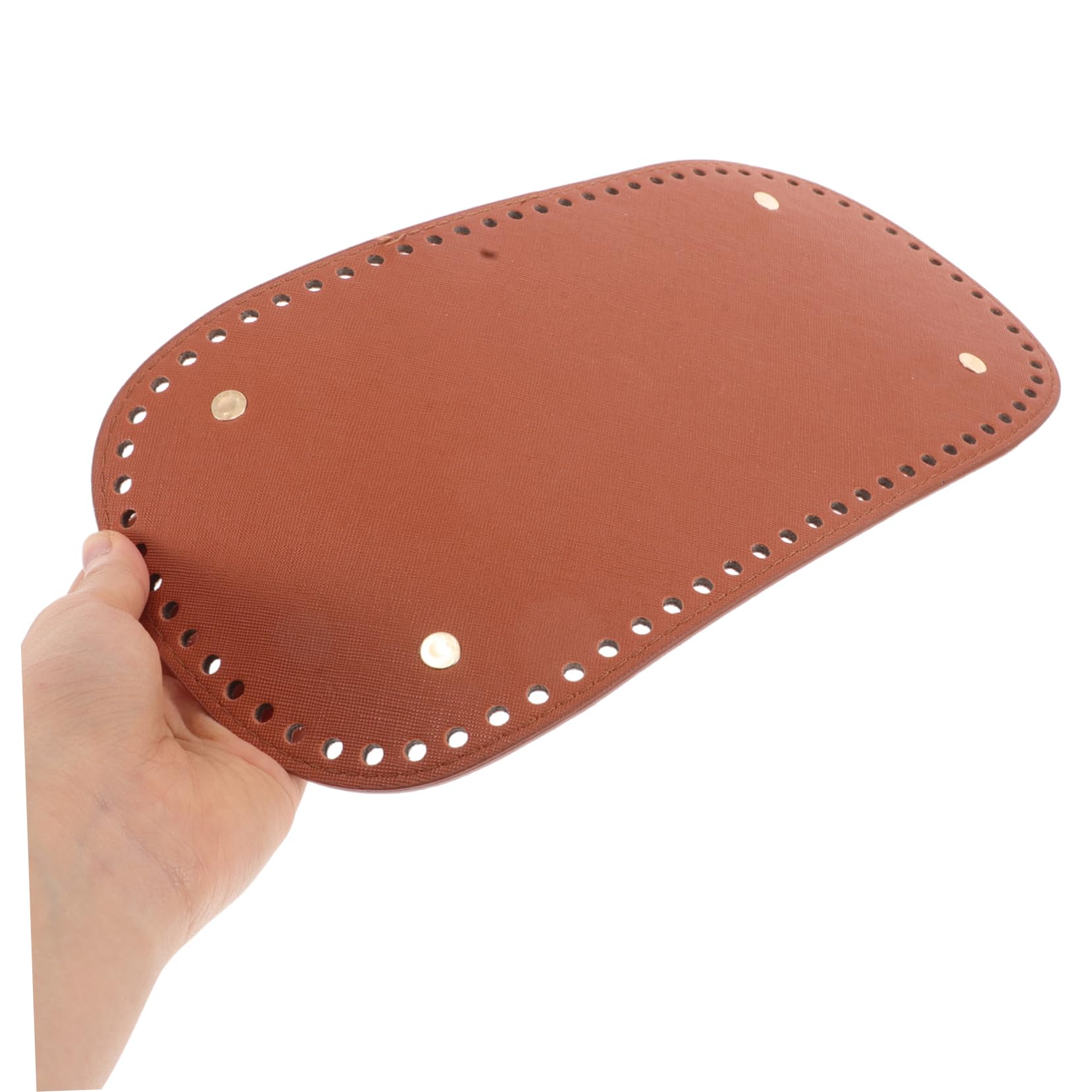 4 Stück Rechteckige Taschenbodenverstärkung aus Pu mit Komfortablem Griff und Tragbarem Design für Selbstgemacht Handtaschen und Häkeltaschen Zubehör