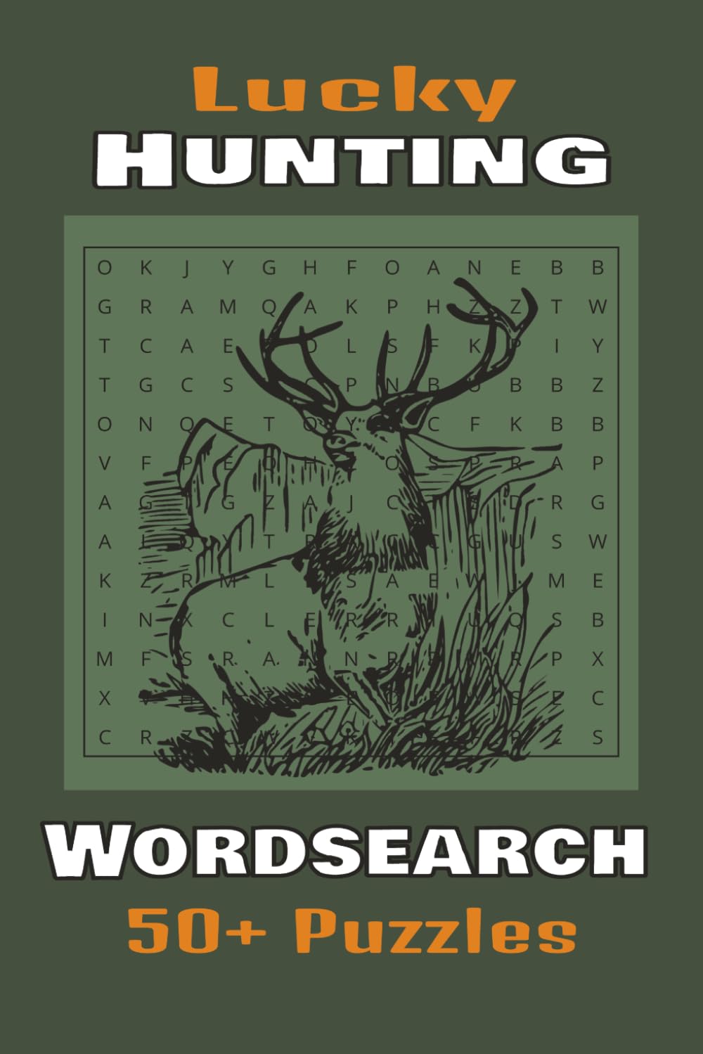 Hunting Wordsearch Puzzles: Wordsearch Puzzles With Easy to Read Print about Hunting, Outdoors, Wildlife | 6x9 inches, 110 Pages | 50+ Puzzles | ... for Adults, Seniors & Hunting Enthusiasts