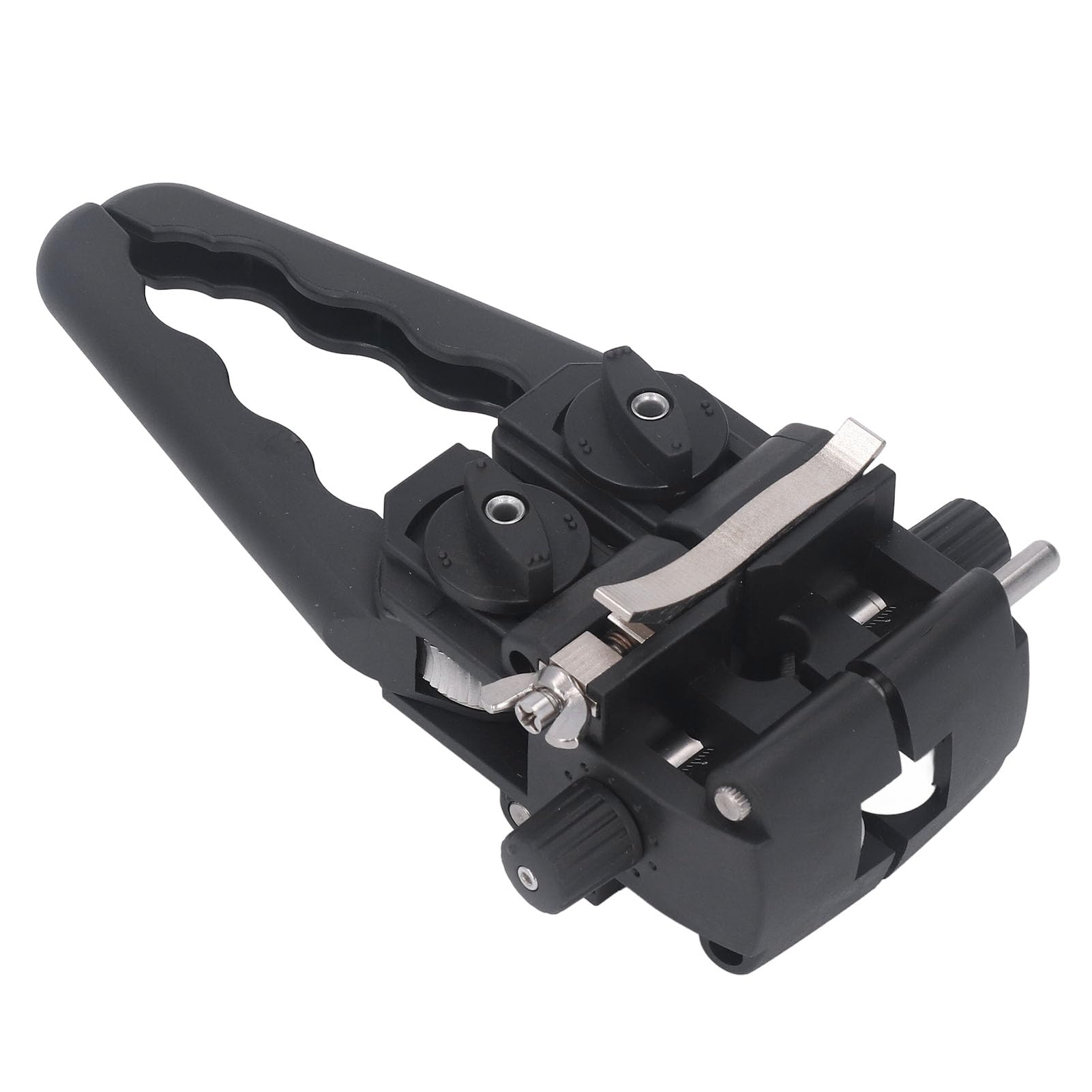 Domary Cuchillo Pelador de Cables Eficiente Pelacables de Fibra óptica con ABS para Operación Cables 8-30 Mm 1 Unidad