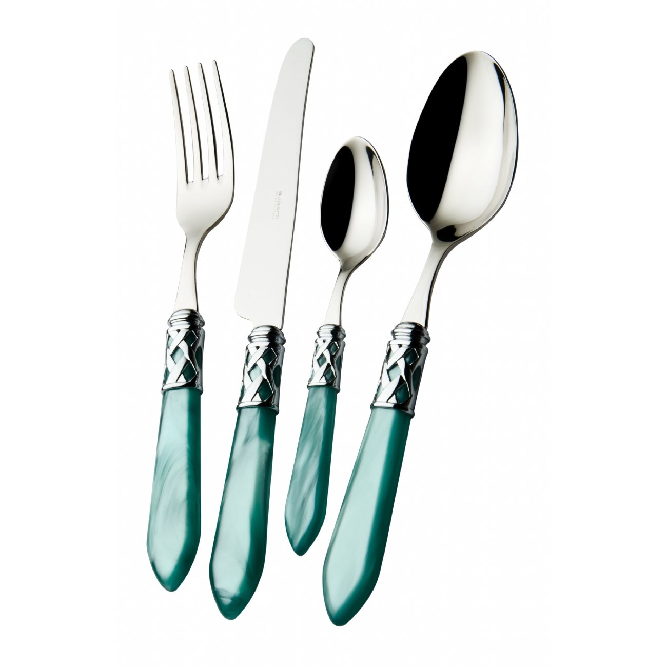 Bugatti Aladdin 24-pcs Vert - Ménagère de table 24 pièces verte