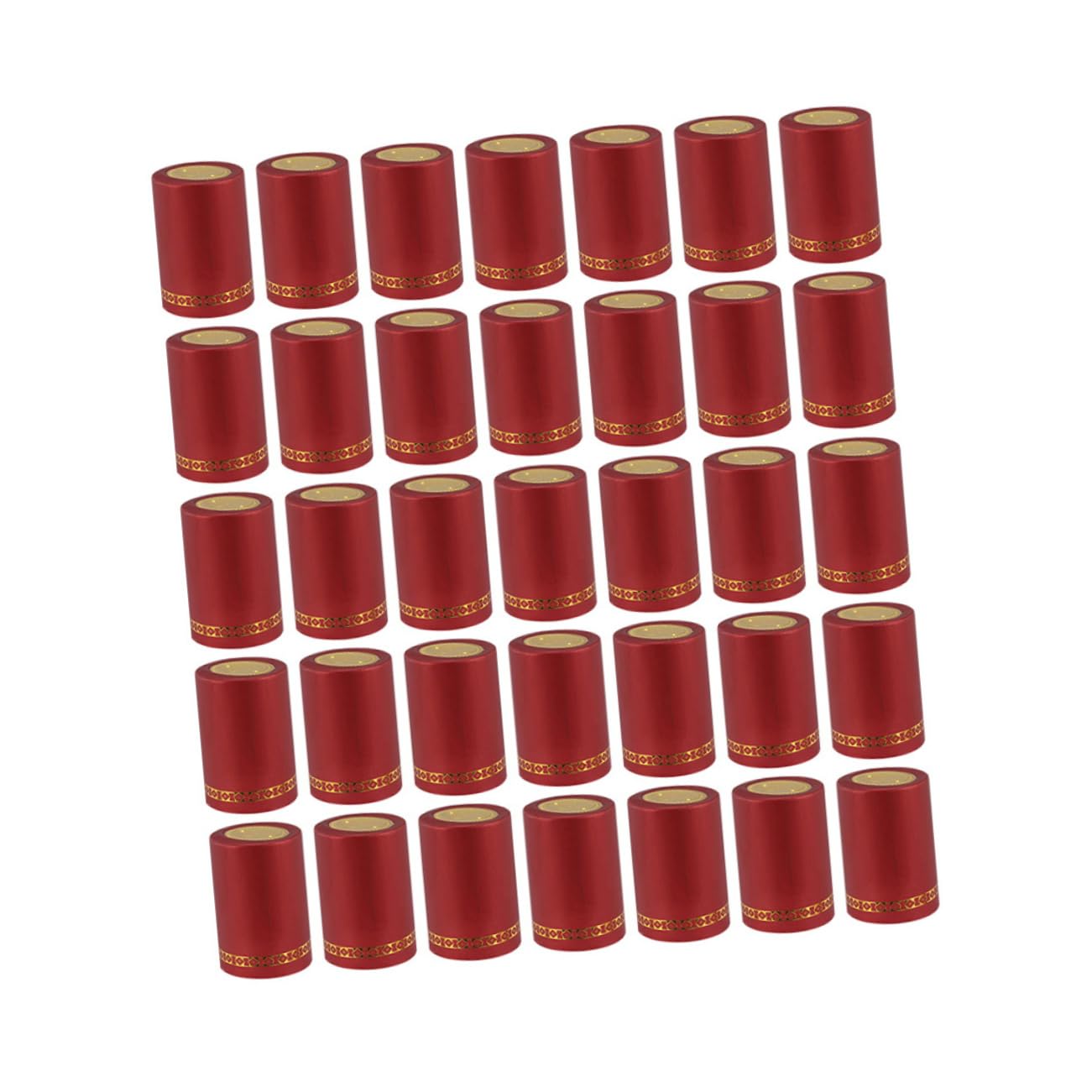 200 Capsules Thermorétractables Pour Bouteilles De Vin - Avec Colle, Conservation Parfum, Anti-poussière, Diamètre Environ 6 Cm