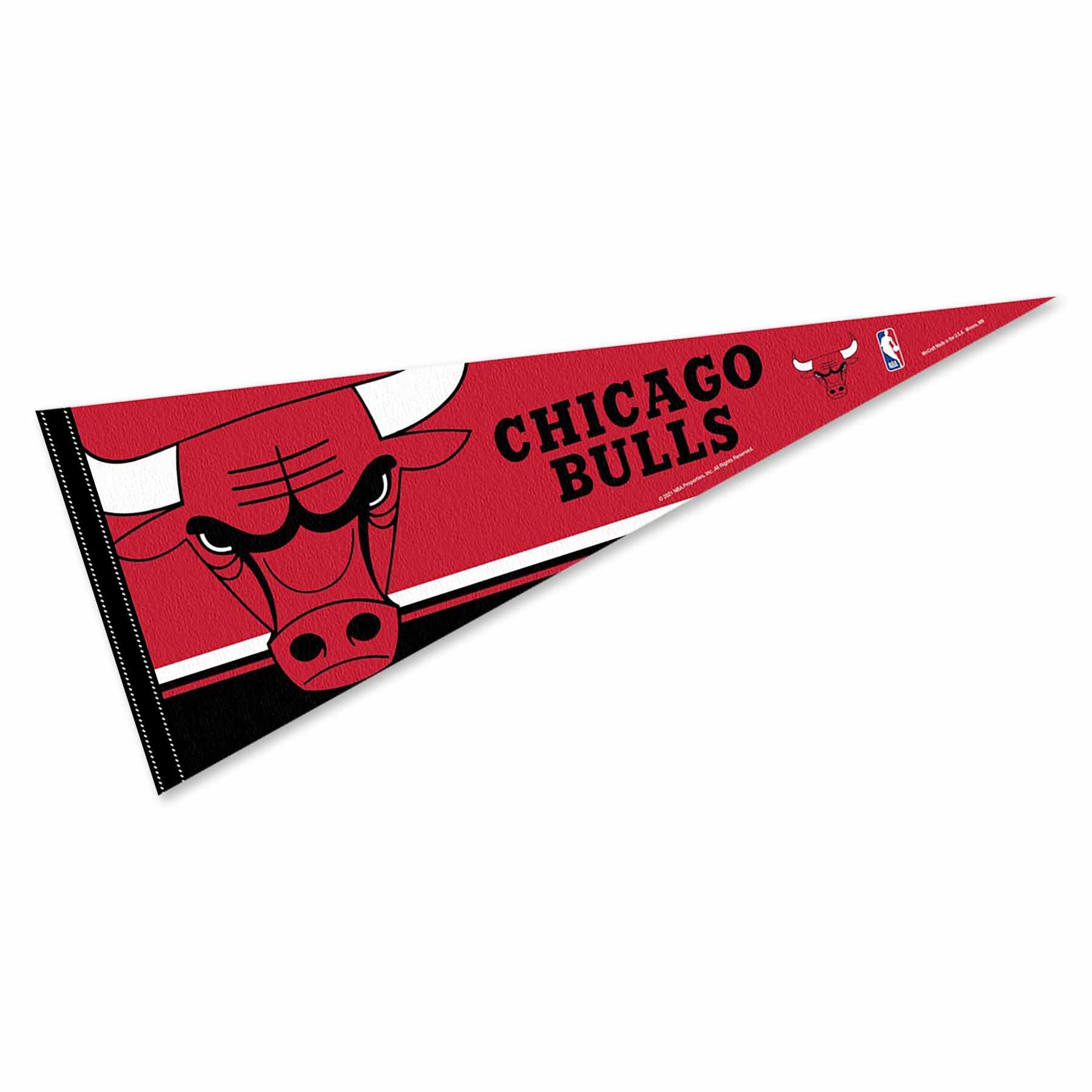 Chicago Bulls Pennant Full Size 12 in X 30 in