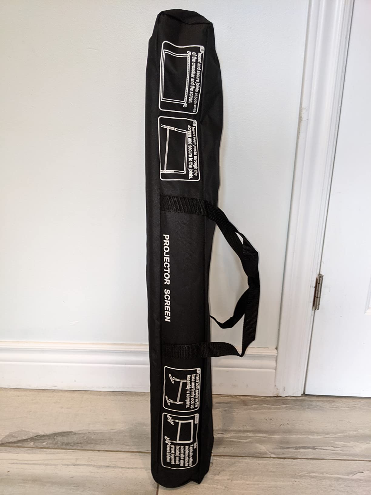 SKERELL Projector Screen with Stand 100 inch Outdoor Indoor Portable