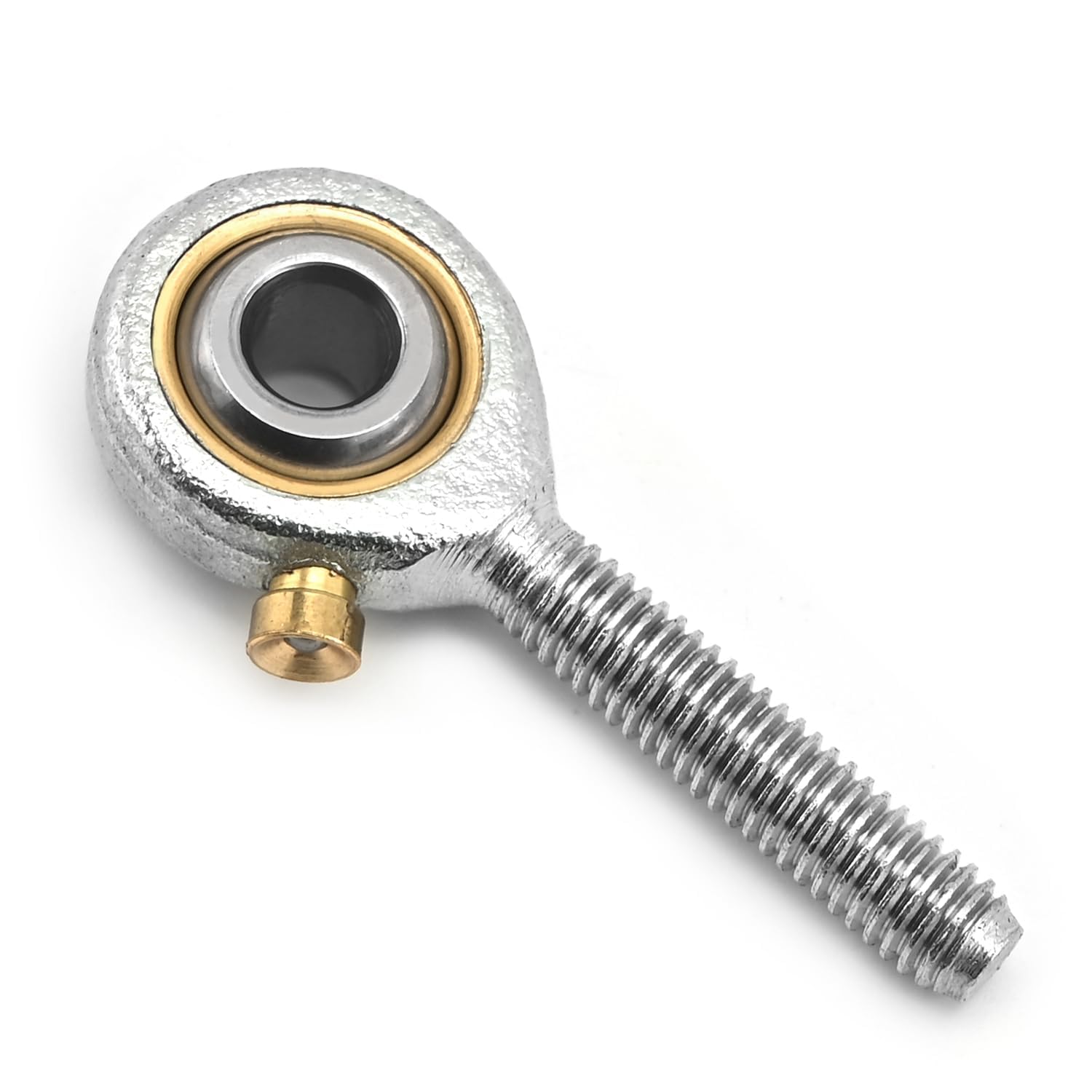 Bztoolbox 2Pcs POSB3 Rod End Bearings, 3/16 Inch Bore Pre-Lubricated Bearings, 10-32UNF Male Thread Right Hand