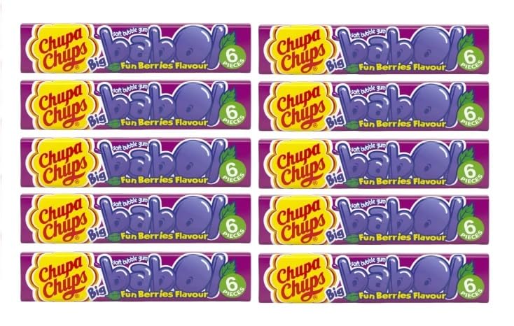 See full amazon price history chart for Chupa Chups Big Babbol Extra Soft Bubble Gum Fun Berries Flavour Each Strip Contain 6 Pieces 27g (Pack Of 10) Italy Chupa Chups Big Babbol Extra Soft Bubble Gum Fun Berries Flavour Each Strip Contain 6 Pieces 27g (Pack Of 10) Italy (B0CKHZKCL3) Amazon Price History, Amazon Price Tracker