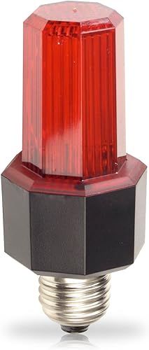 Showtec Easy Flash E27 Strobe Egg rot Showtec Easy Flash E27 Strobe Egg rot