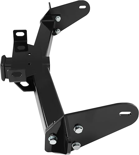 Miniatura 8 de HECASA Enganche de remolque clase 3 compatible con Lincoln Mark LT Ford F-150 2006-2008 remolque enganche de remolque receptor de 2 pulgadas, negro,