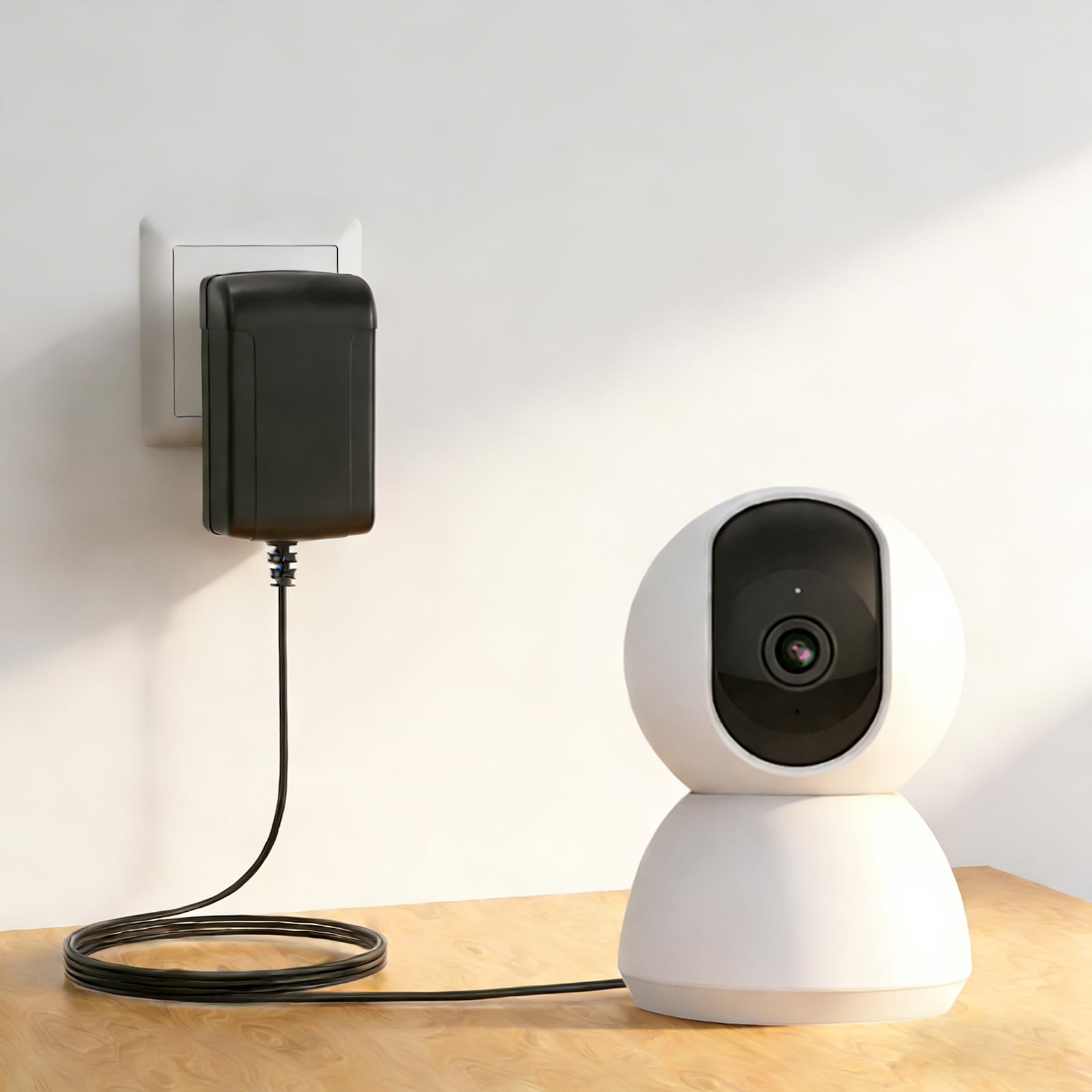 Adapter zasilacza 12 V 1 A do taśm LED, kamer telewizyjnych, monitorów, routerów, TV Box – wtyczka 5,5 mm x 2,1 mm, wysoka wydajność energetyczna, kompatybilny z różnymi urządzeniami