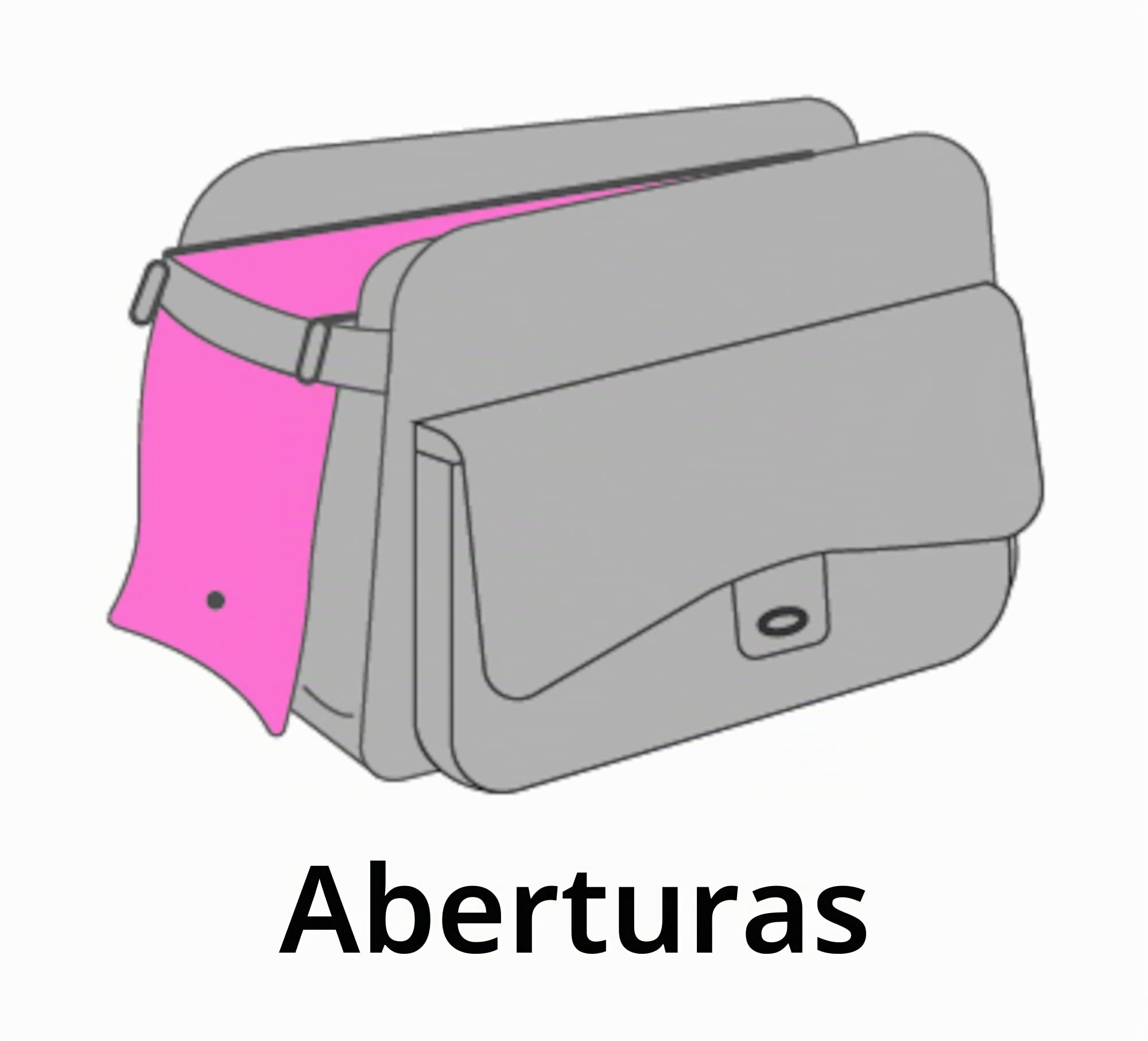 Transportín Gato – Perro – Gigi – Bolsa de Transporte en Polipiel con cojín Desmontable y Sistema de ventilación