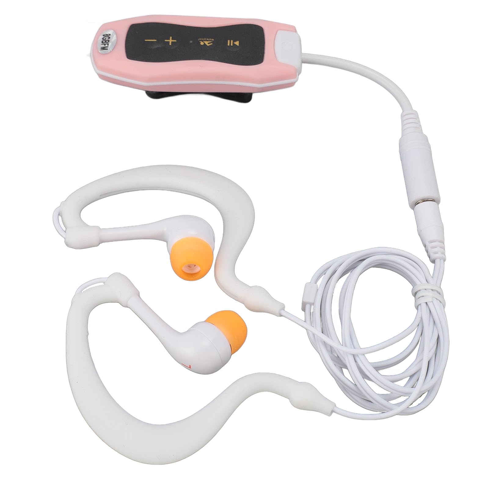 Lettore MP3 Impermeabile, Lettore MP3 Subacqueo Portatile da 8 GB USB 2.0 Compatto a Bassa Perdita con Auricolare Impermeabile per Corsa e Immersioni (#2)