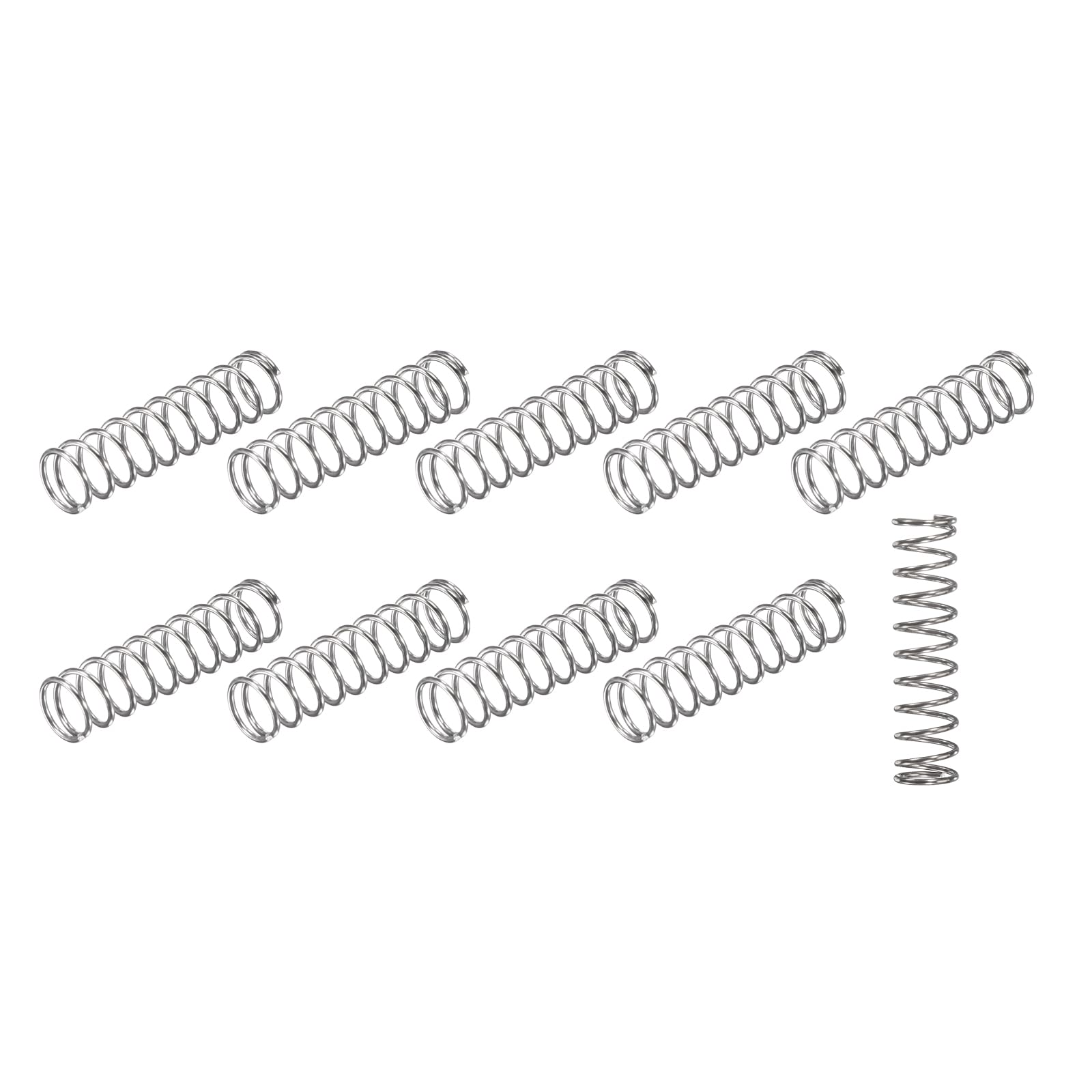 Amazon.com: METALLIXITY Compression Springs (0.8x8mm OD,30mm Free