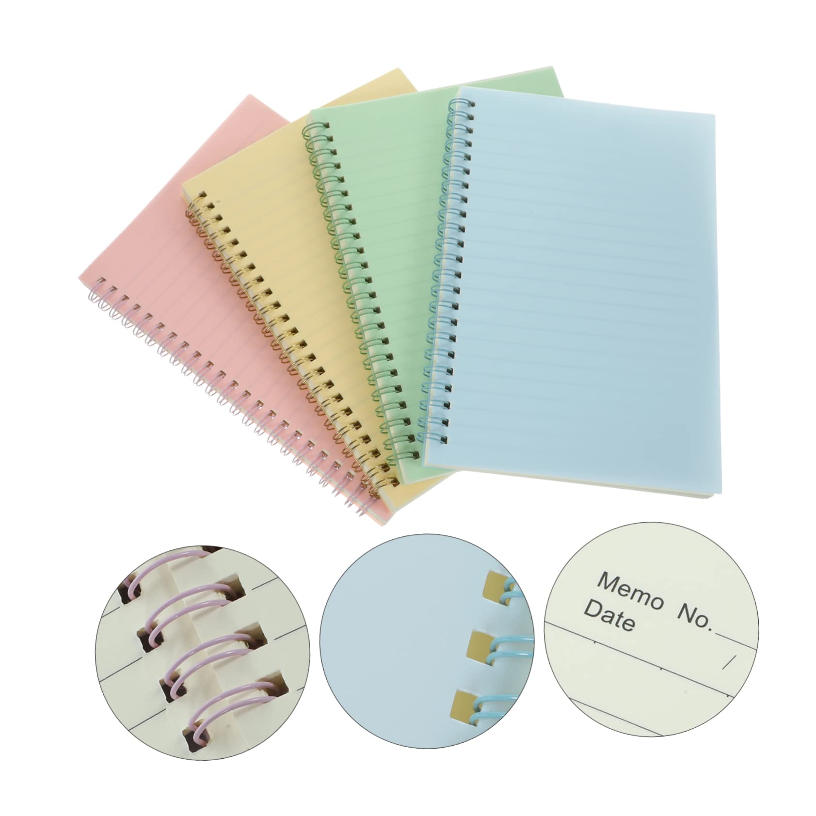 OSALADI Pack Spiralnotizbuch A5 Pp Papier mit Schulanfang Party