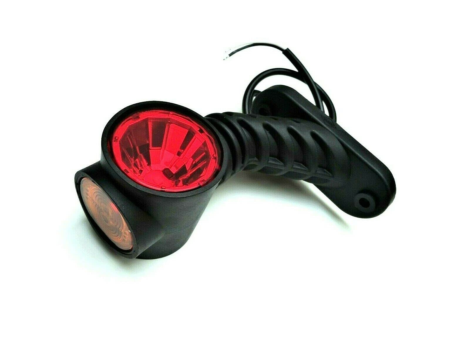 2 luces LED de gálibo E9 R + L para camiones, remolques
