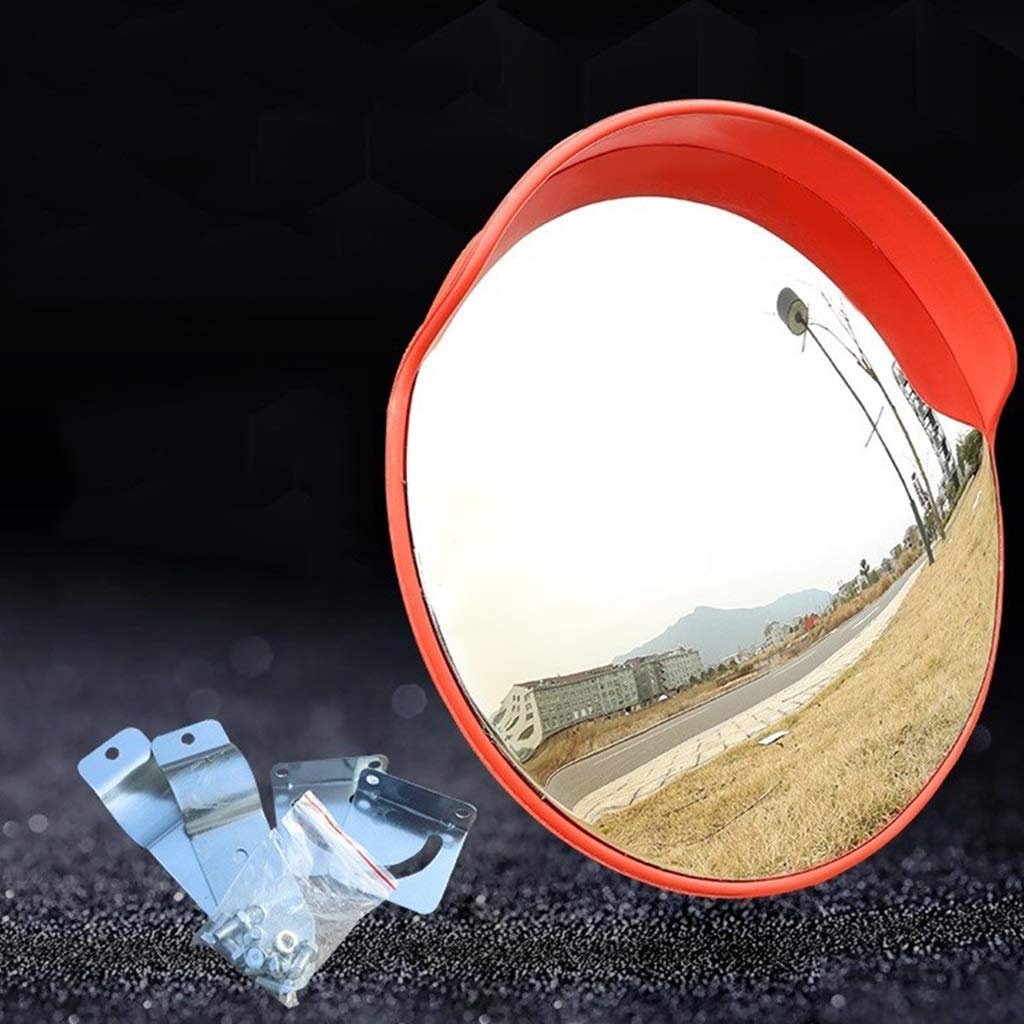 Espejo de Seguridad Vial, Espejo para Esquinas de Gran Angular, Espejo multifunción Duradero y Convexo (Tamaño: 45 CM)