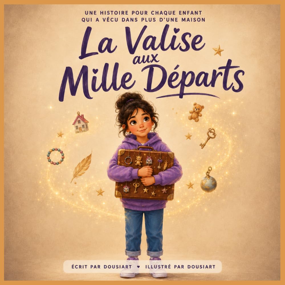 La Valise aux Mille Départs: Une histoire pour chaque enfant qui a vécu dans plus d’une maison